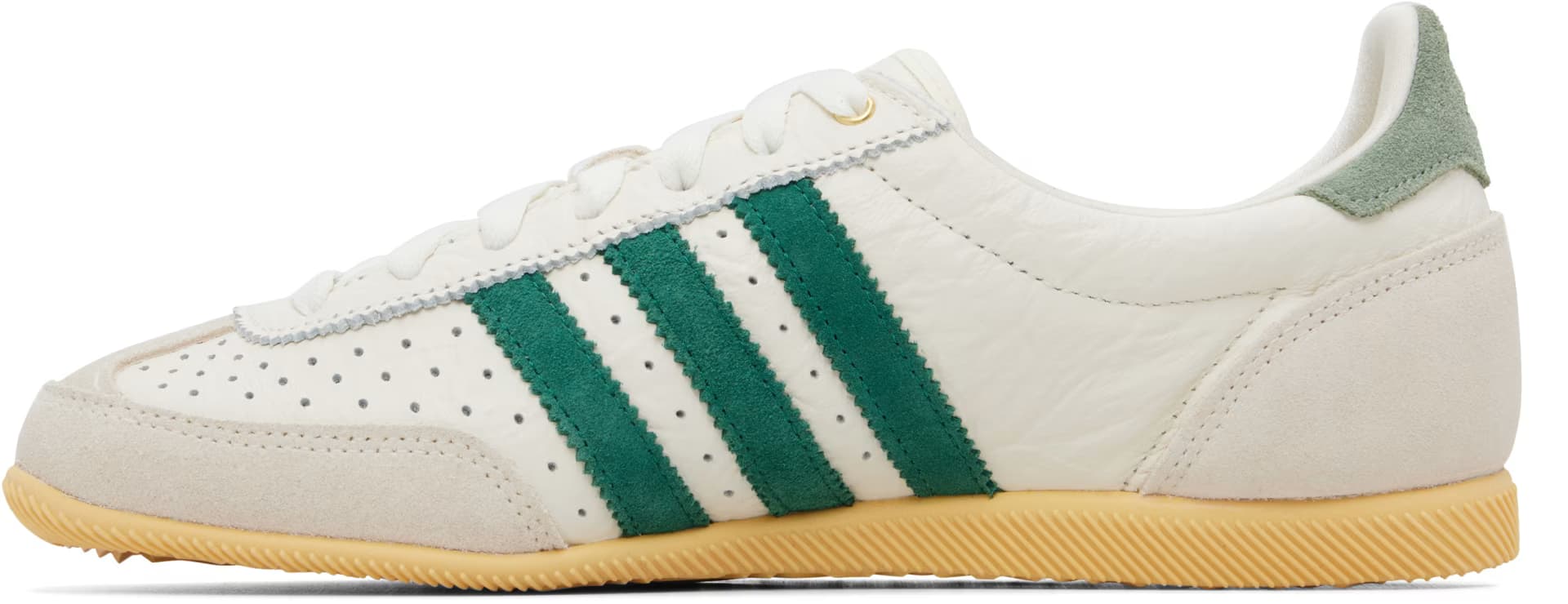 Off-White & Green Japan Sneakers 3