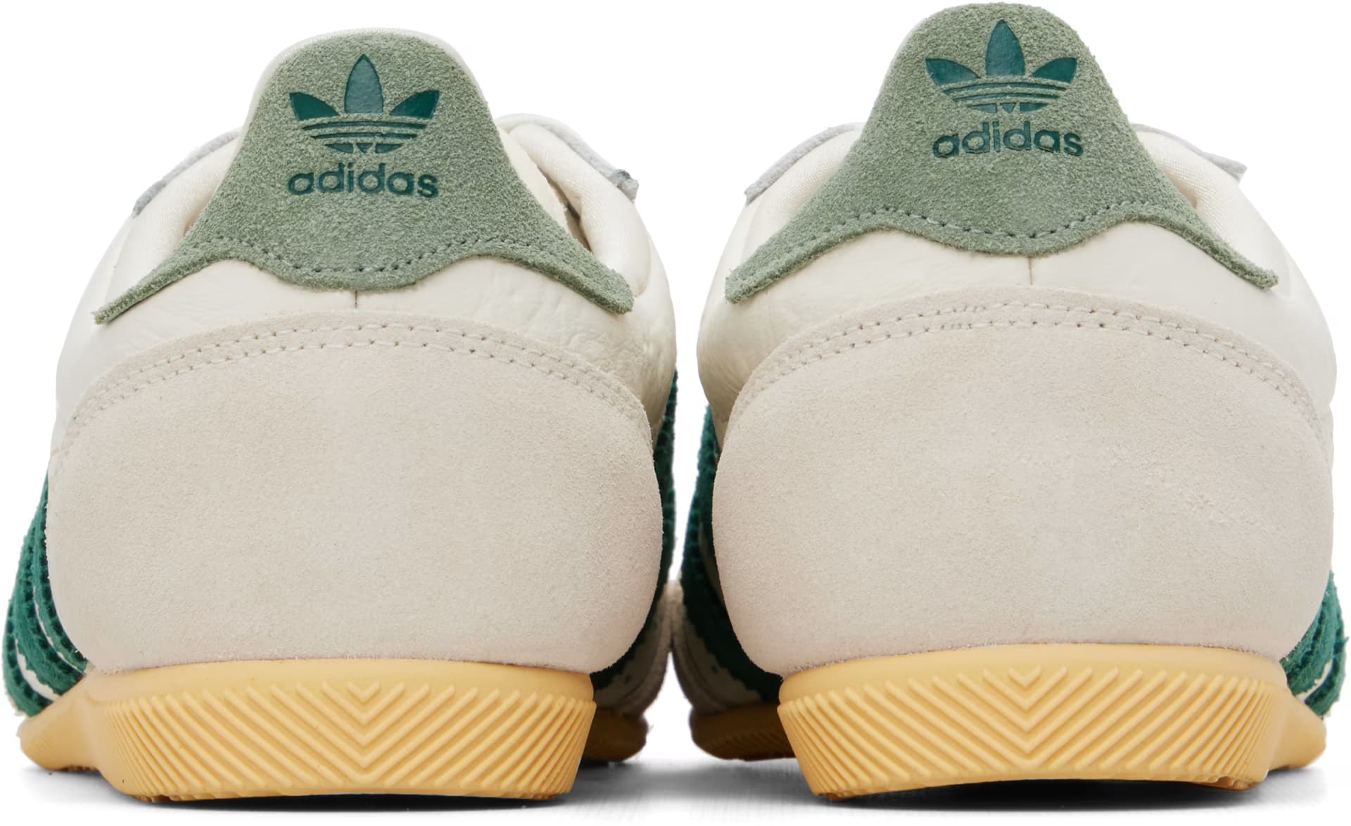 Off-White & Green Japan Sneakers 2