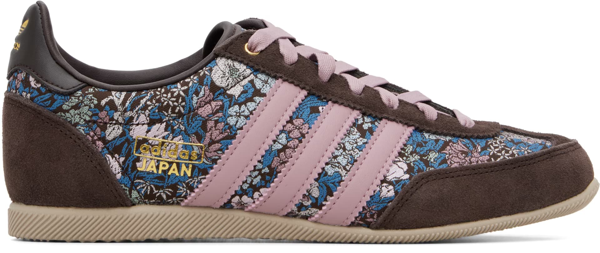 Brown & Pink Japan Liberty London Sneakers by Adidas