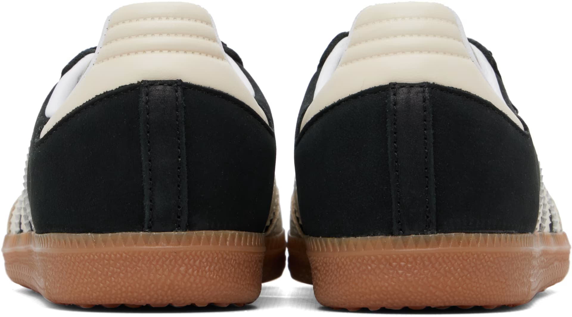 Black & Off-White Samba OG Sneakers 2