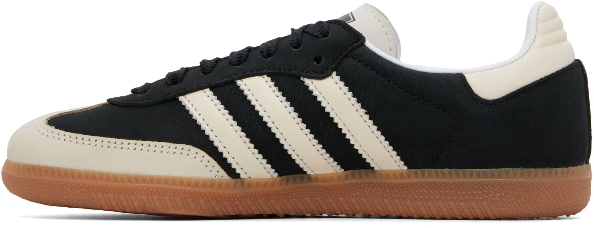 Black & Off-White Samba OG Sneakers 3