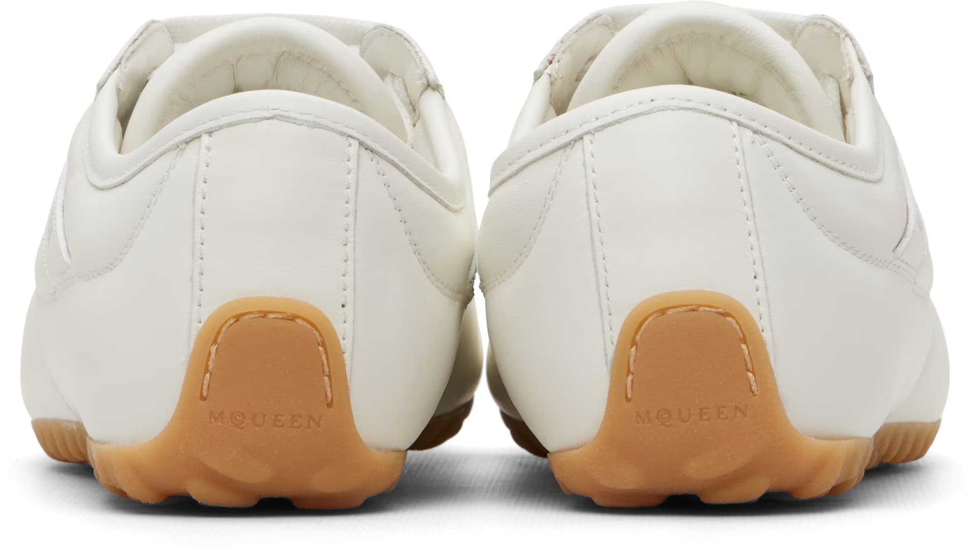 White Padded Sneakers 2
