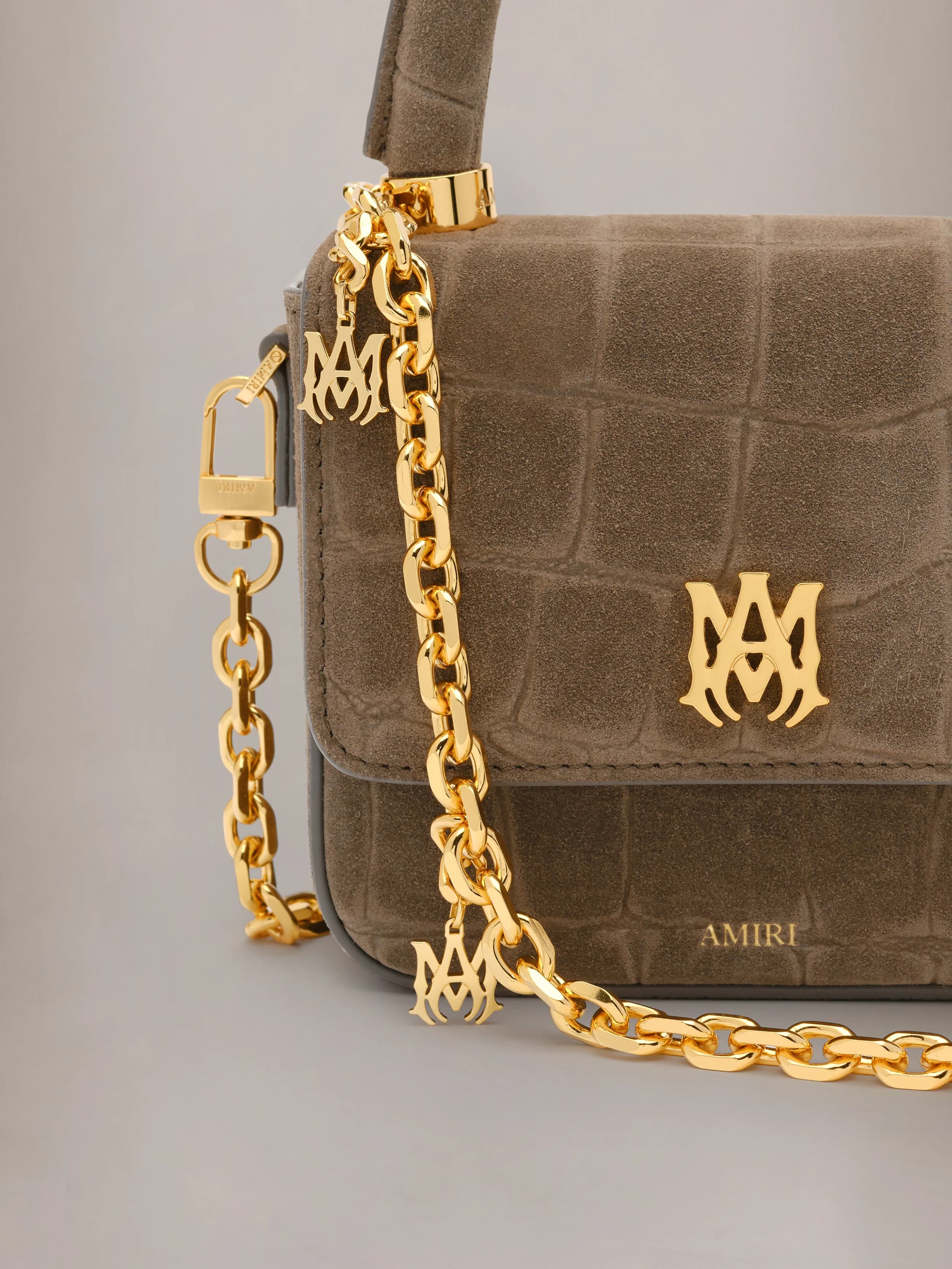 WOMENS - WOMEN'S CHAIN STRAP WITH MA PENDANT - Gold by Amiri
