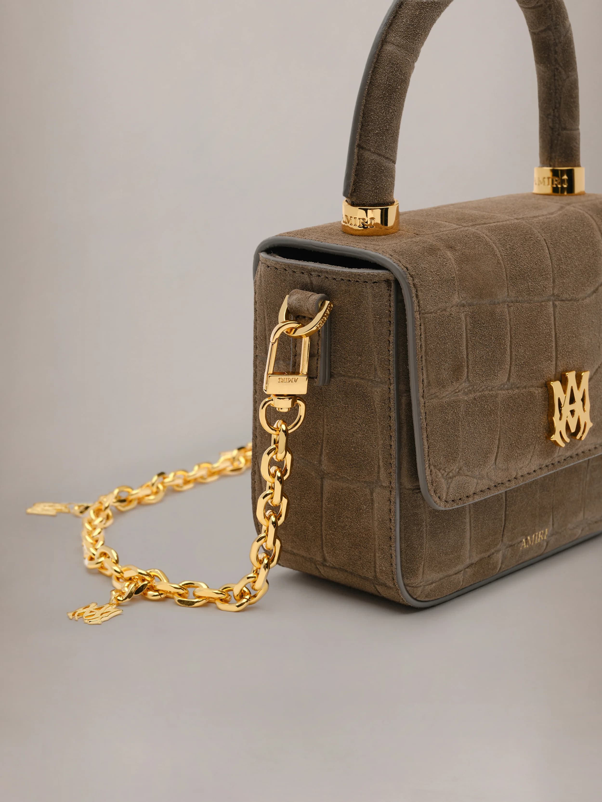 WOMENS - WOMEN'S CHAIN STRAP WITH MA PENDANT - Gold by Amiri