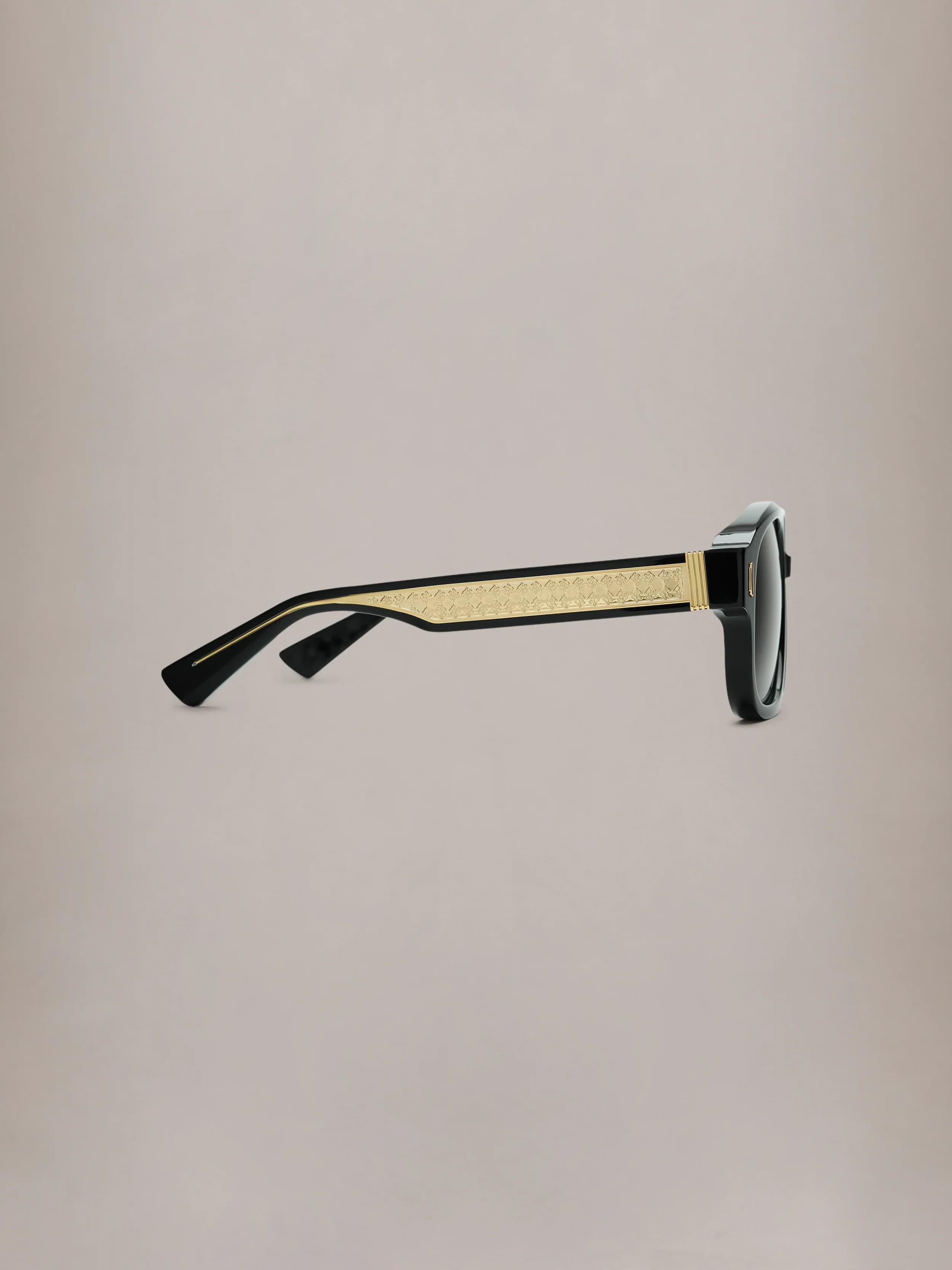WILSHIRE SUNGLASSES - Black Black by Amiri