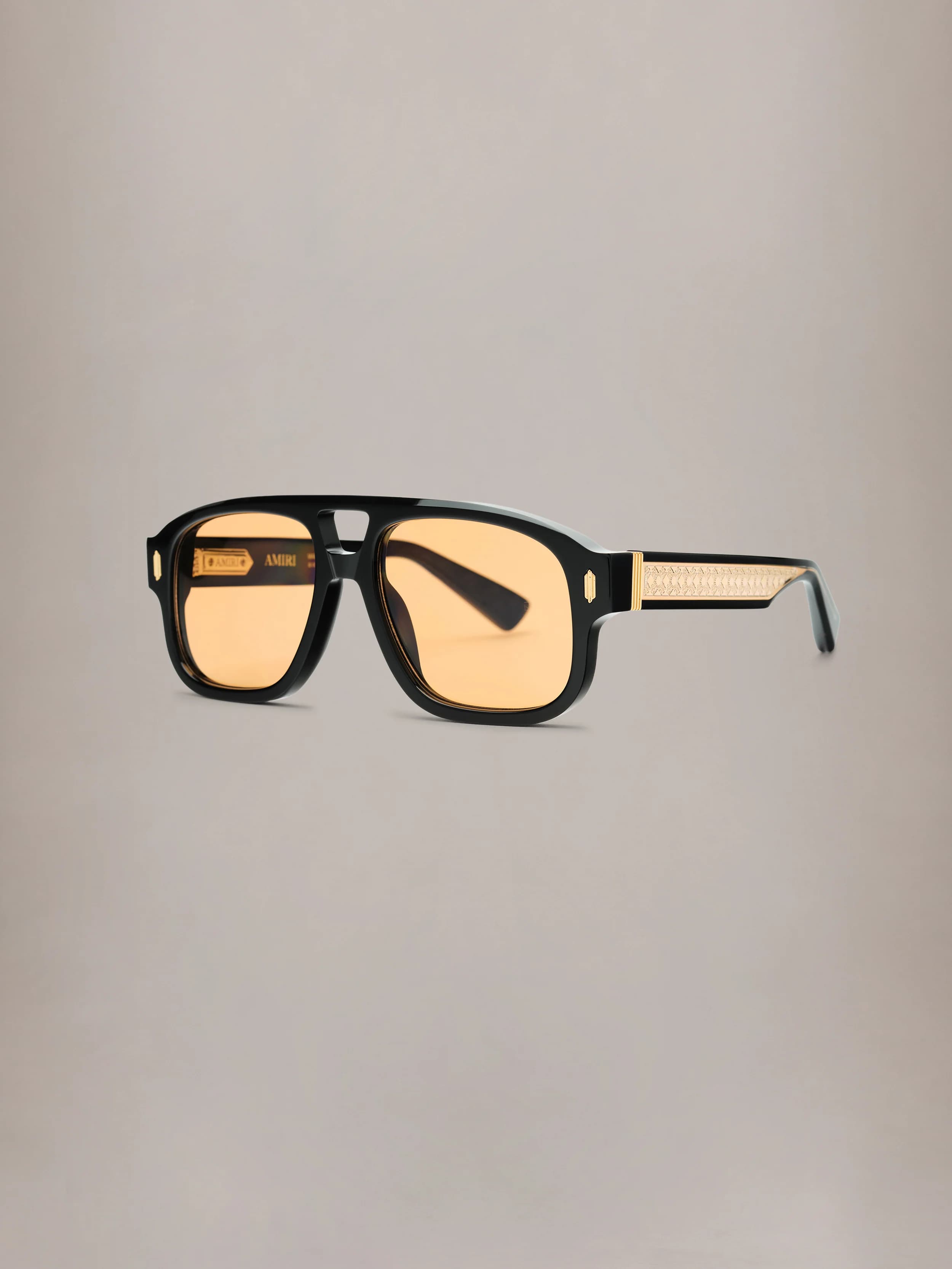 WILSHIRE SUNGLASSES - Black Brown by Amiri