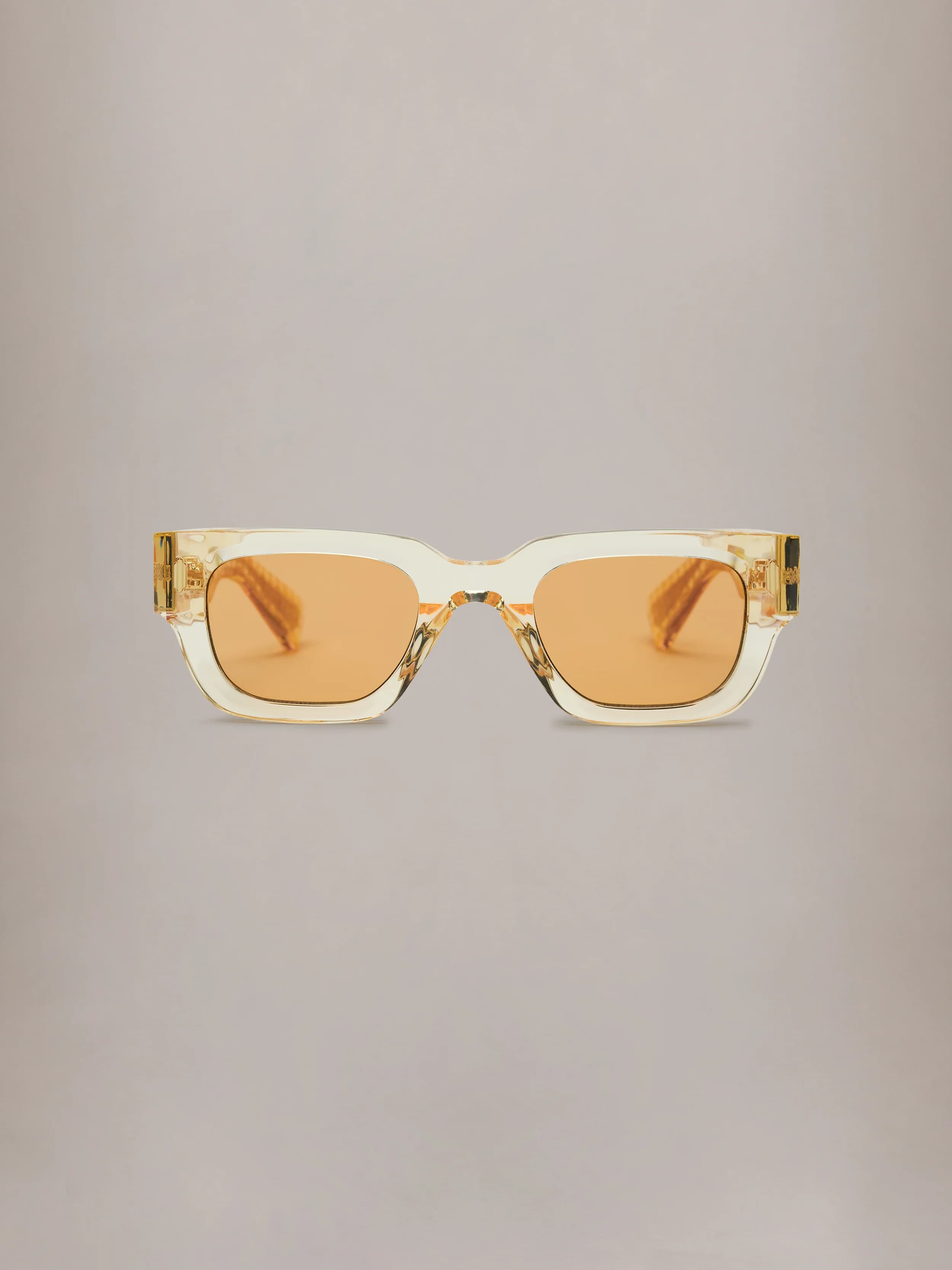 VENICE SUNGLASSES - Transparent Yellow 2