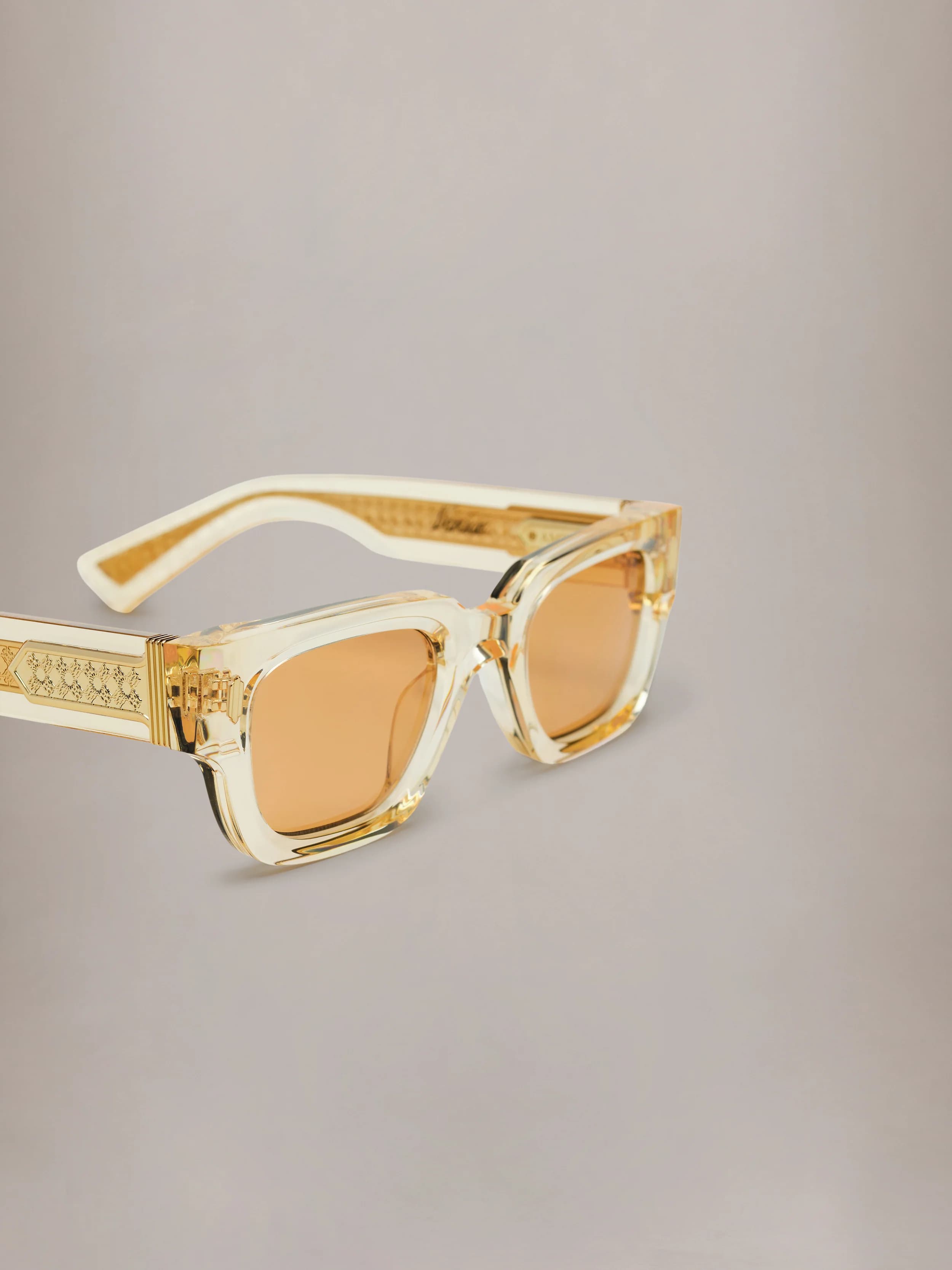 VENICE SUNGLASSES - Transparent Yellow 5