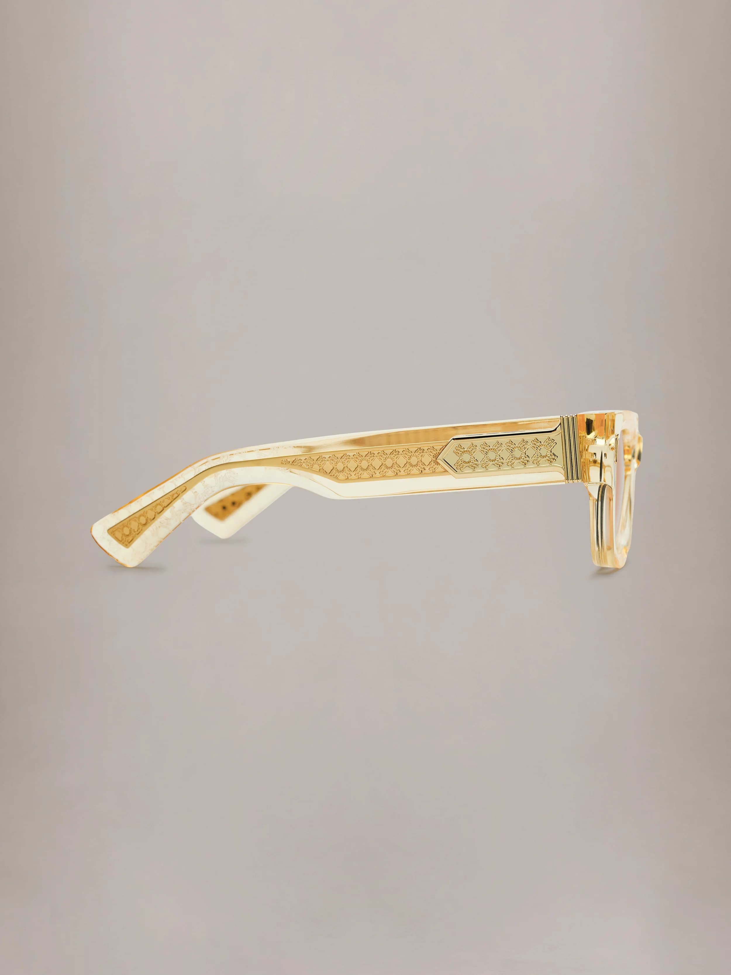 VENICE SUNGLASSES - Transparent Yellow 3