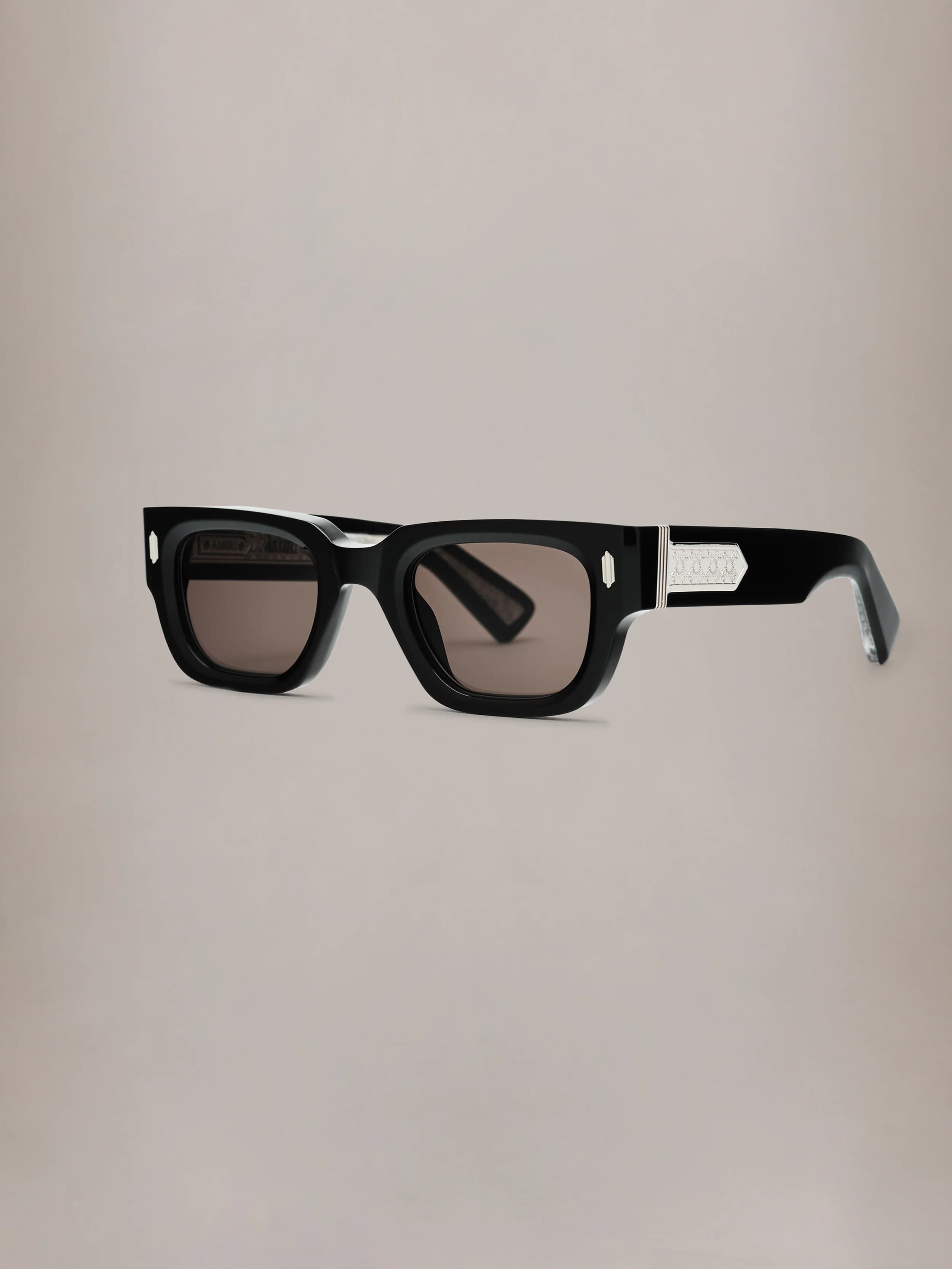 VENICE SUNGLASSES - Black Silver by Amiri