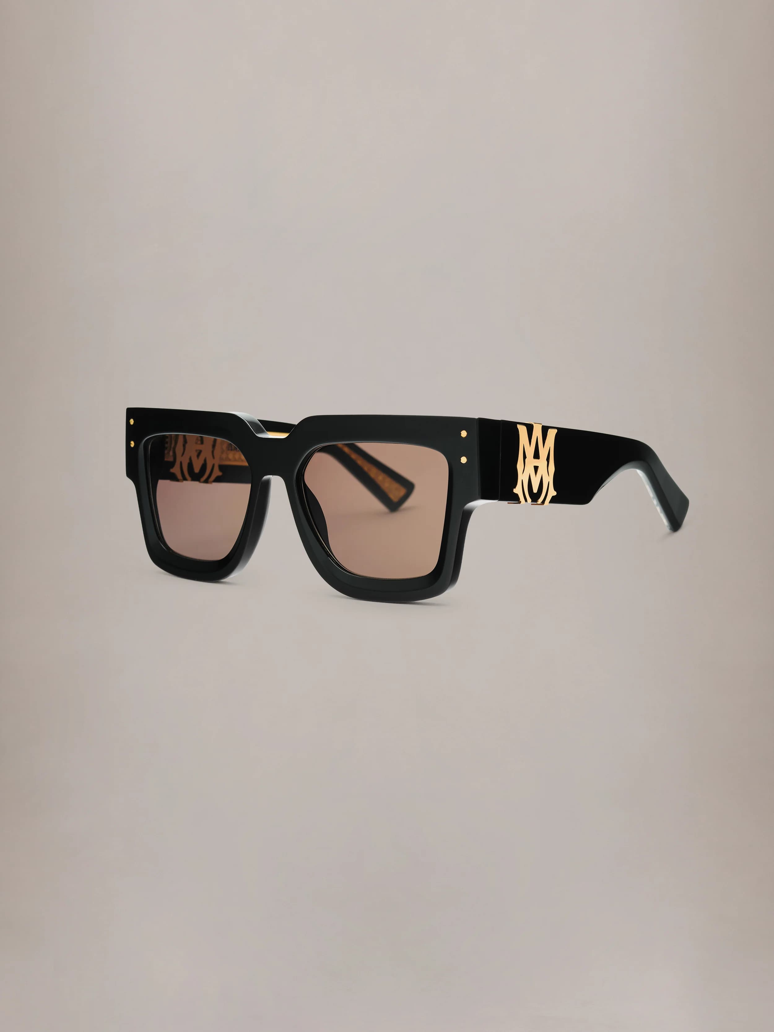 JUMBO SUNGLASSES - Black by Amiri