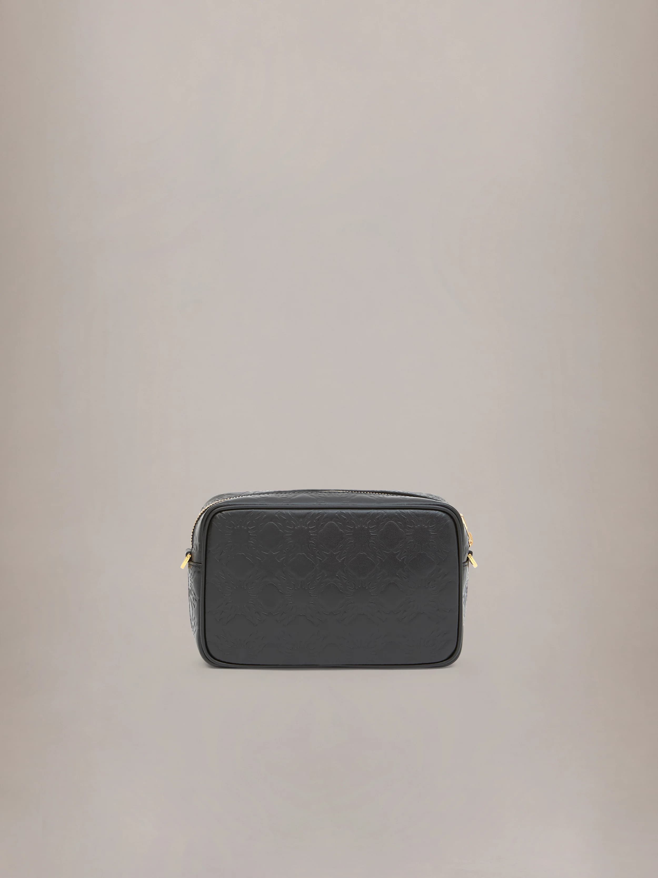 MA QUAD LEATHER CAMERA CASE - Black by Amiri