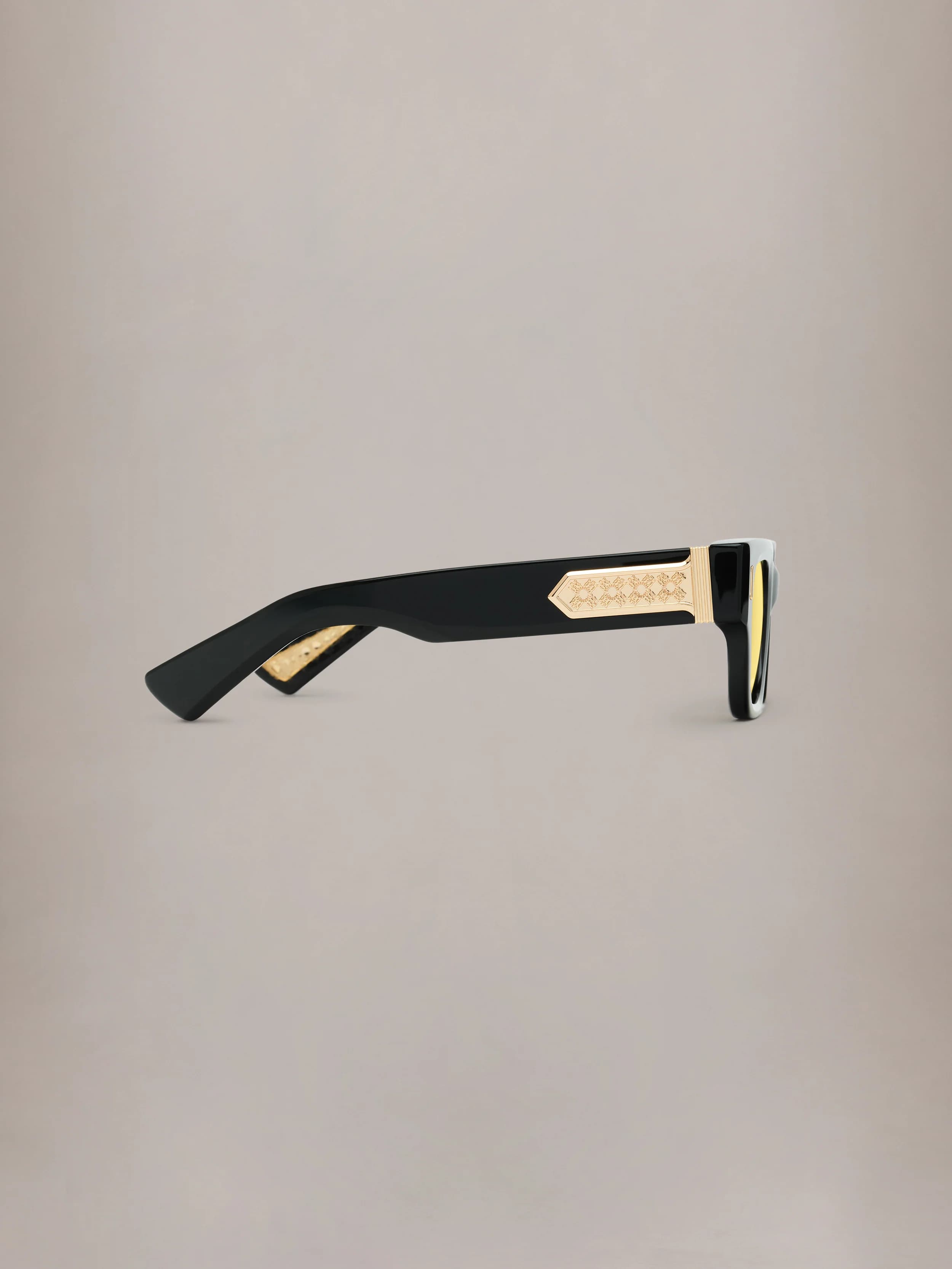 VENICE SUNGLASSES - Black Yellow 3
