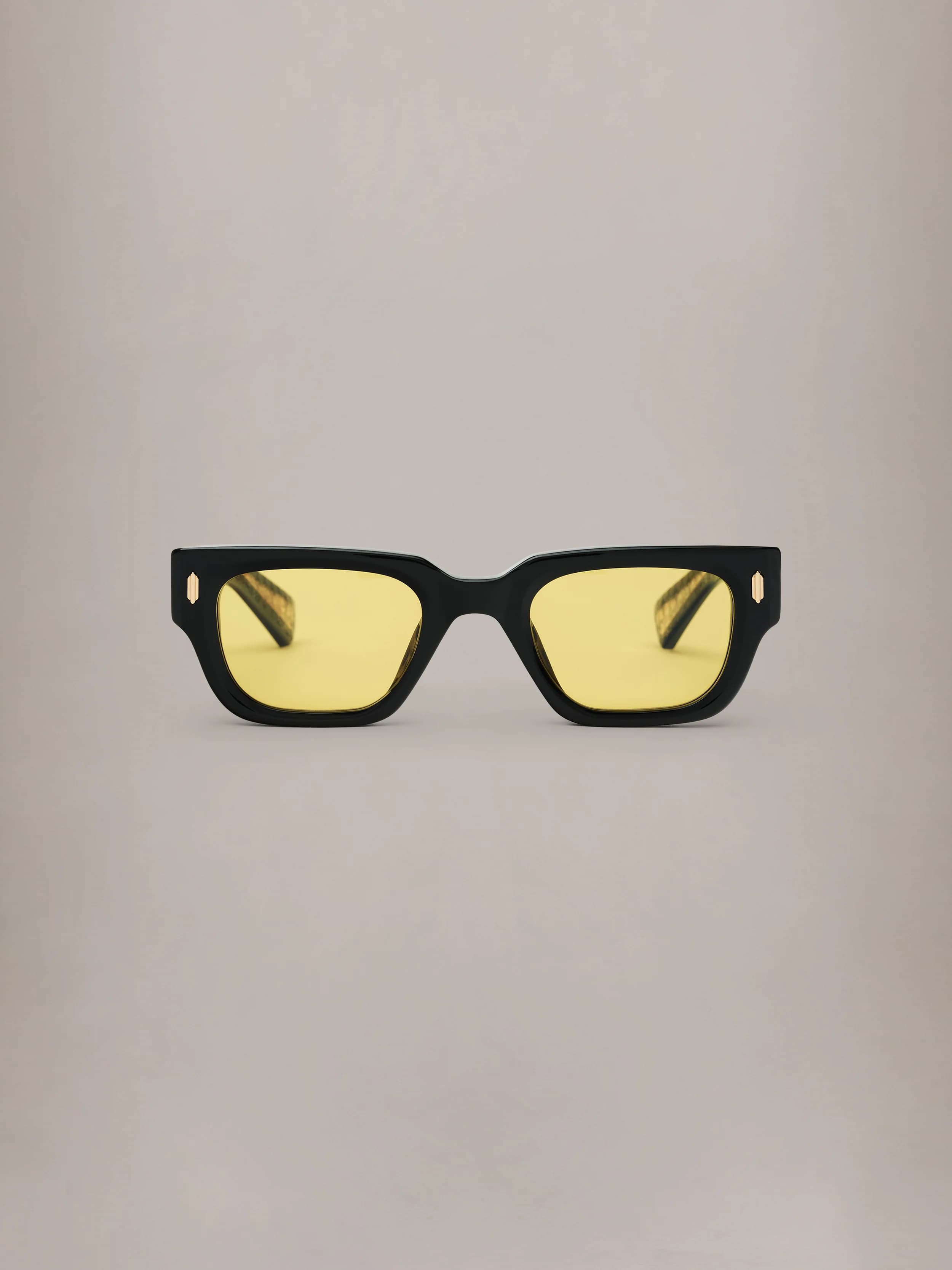 VENICE SUNGLASSES - Black Yellow 2