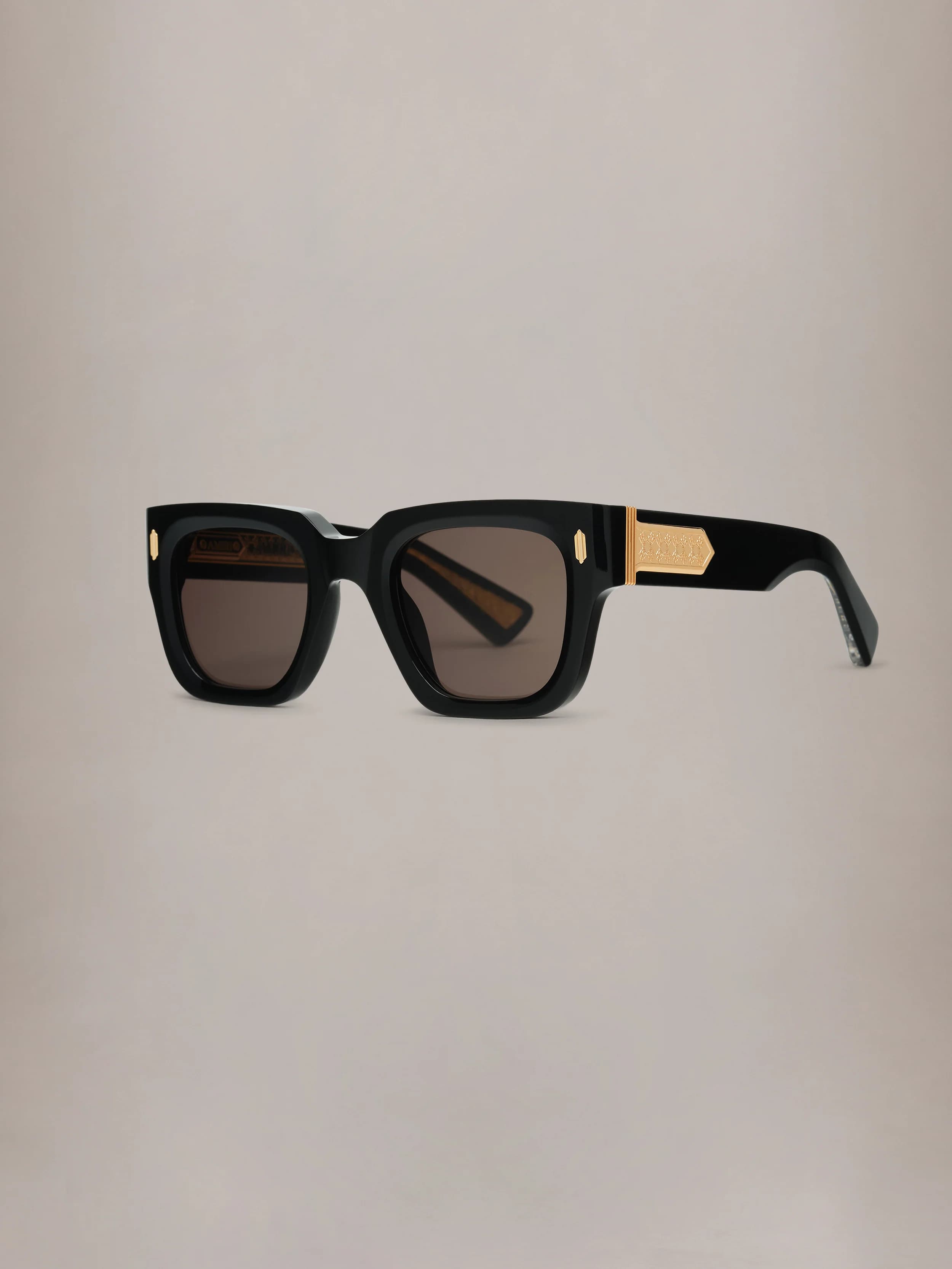 MULHOLLAND SUNGLASSES - Black Gold by Amiri