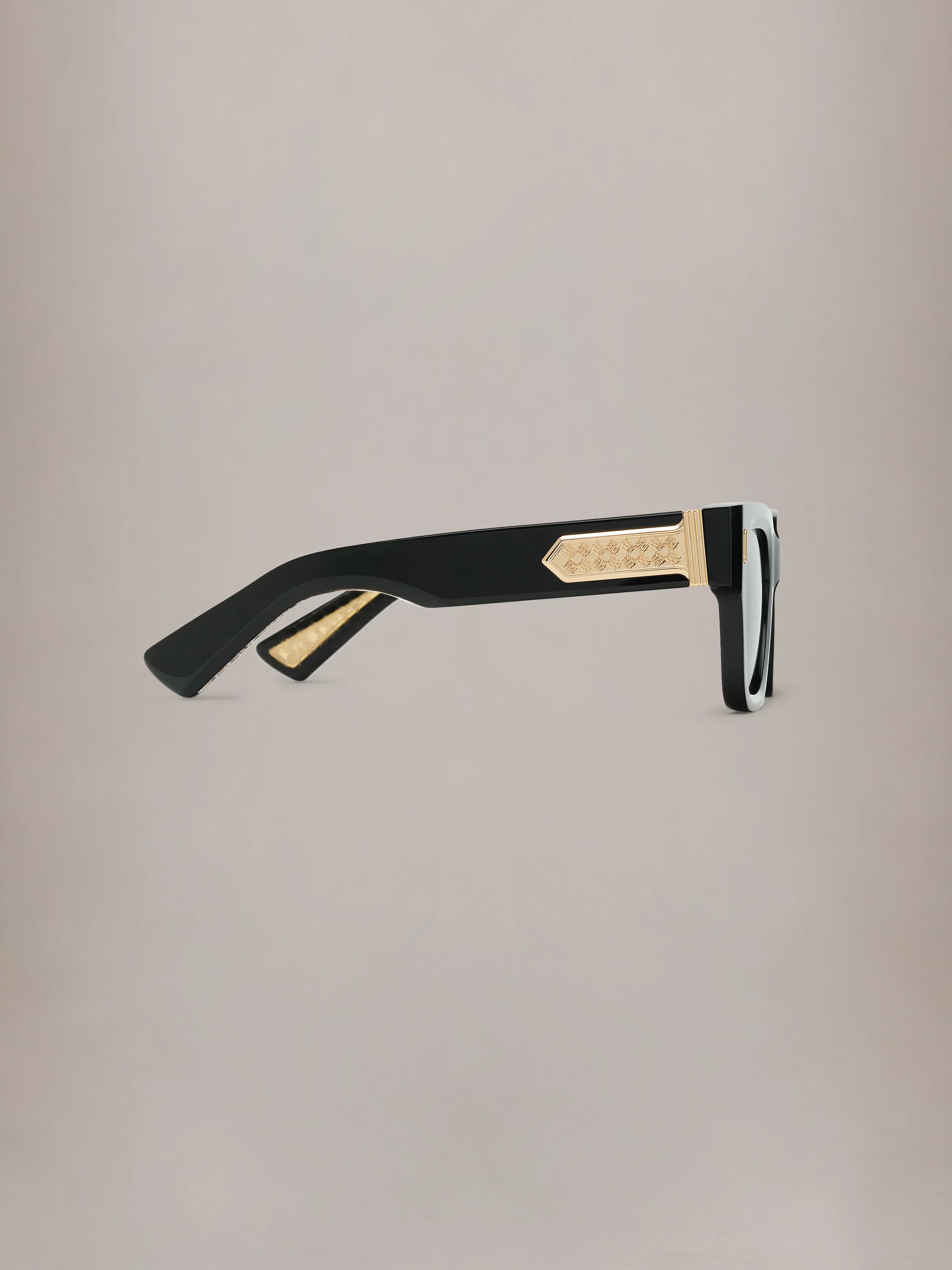 MULHOLLAND SUNGLASSES - Black Gold 3