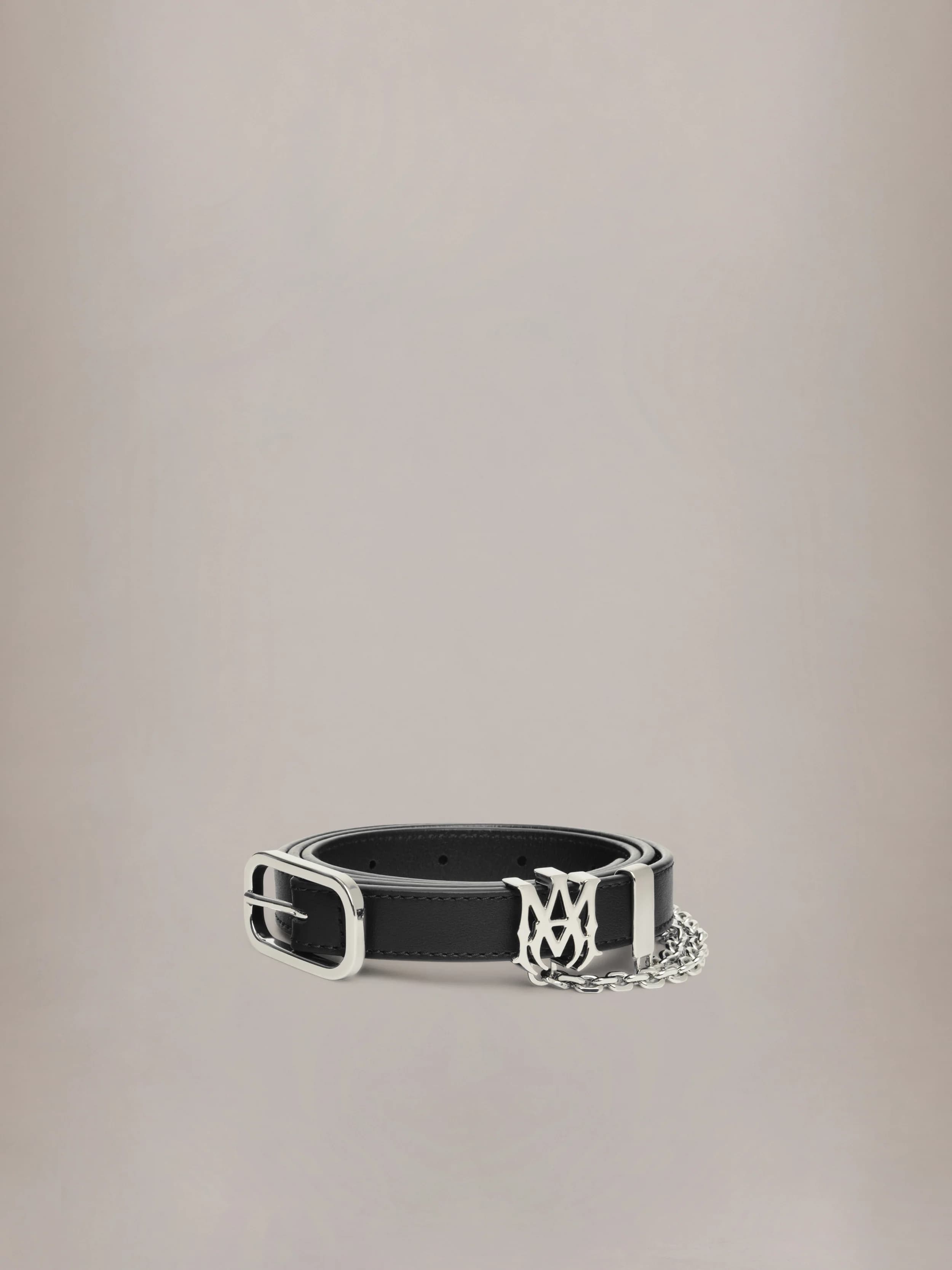 MA 2CM CHAIN BELT - Black Nickel by Amiri