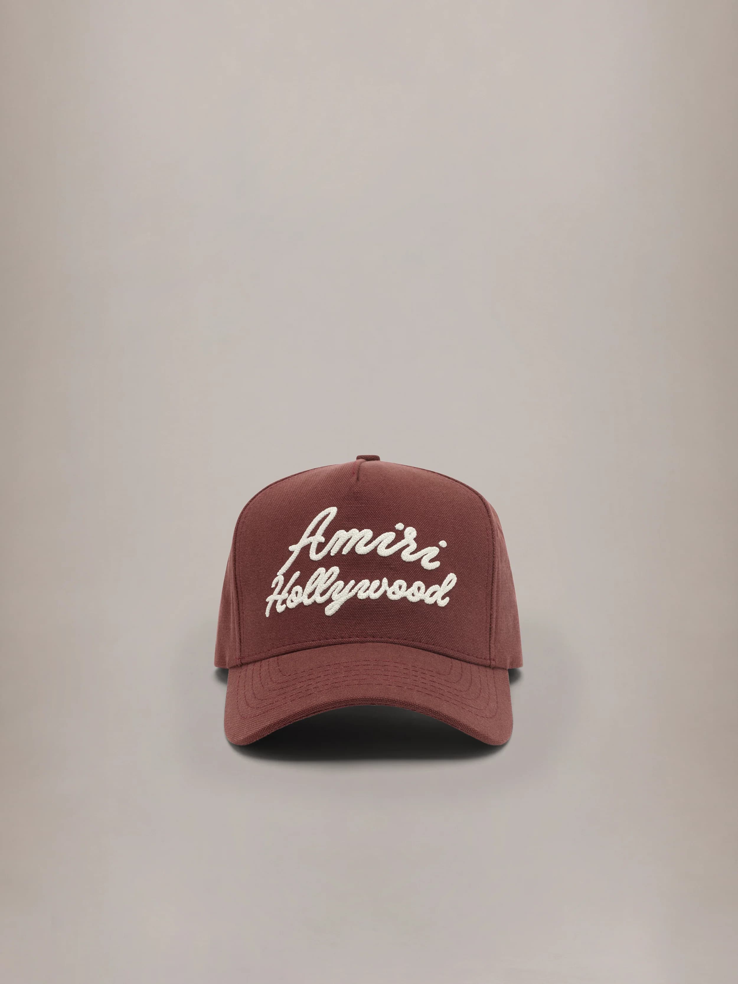 AMIRI HOLLYWOOD CANVAS HAT - Plum by Amiri