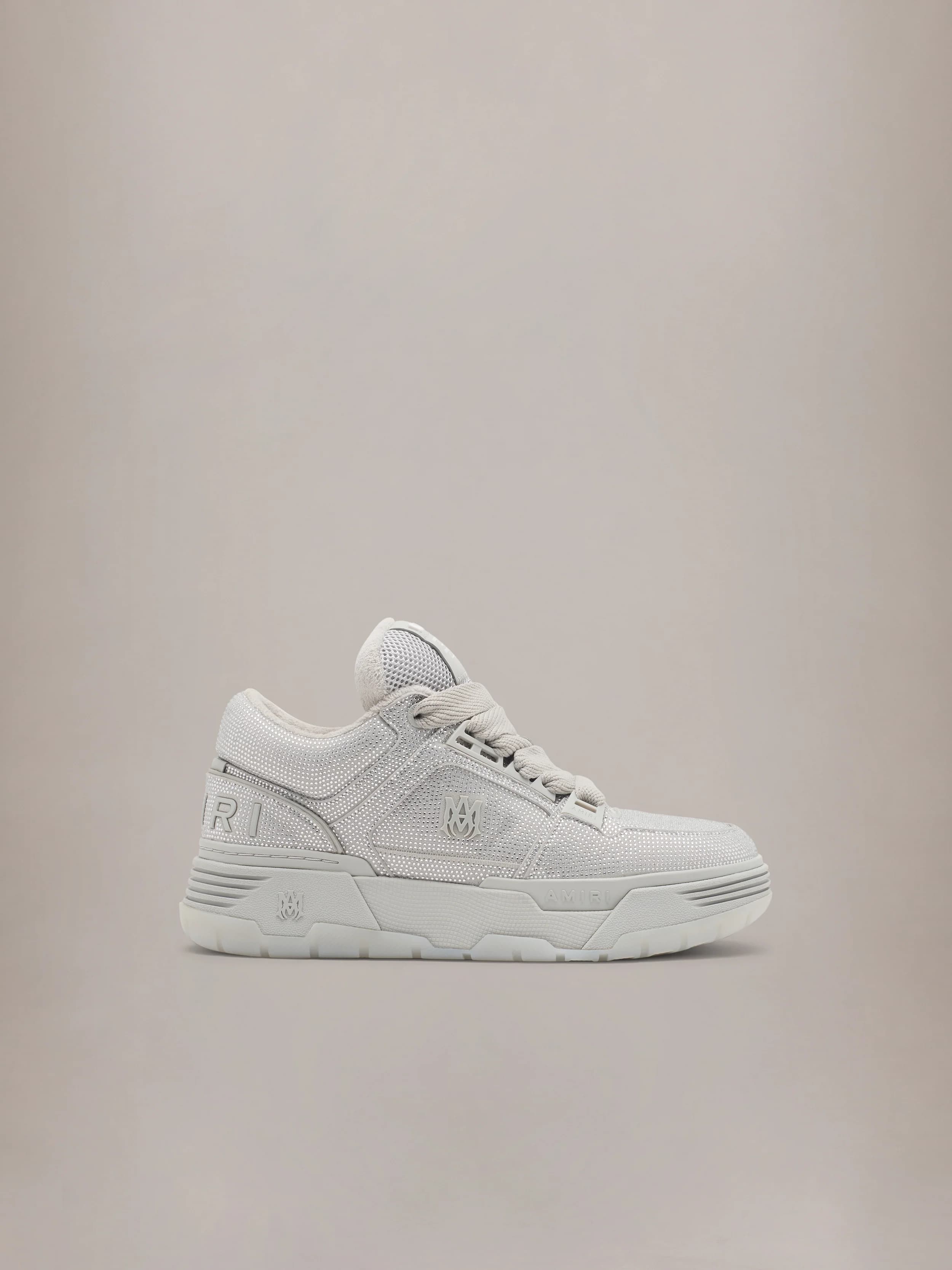 CRYSTAL MA-1 - Silver Grey by Amiri