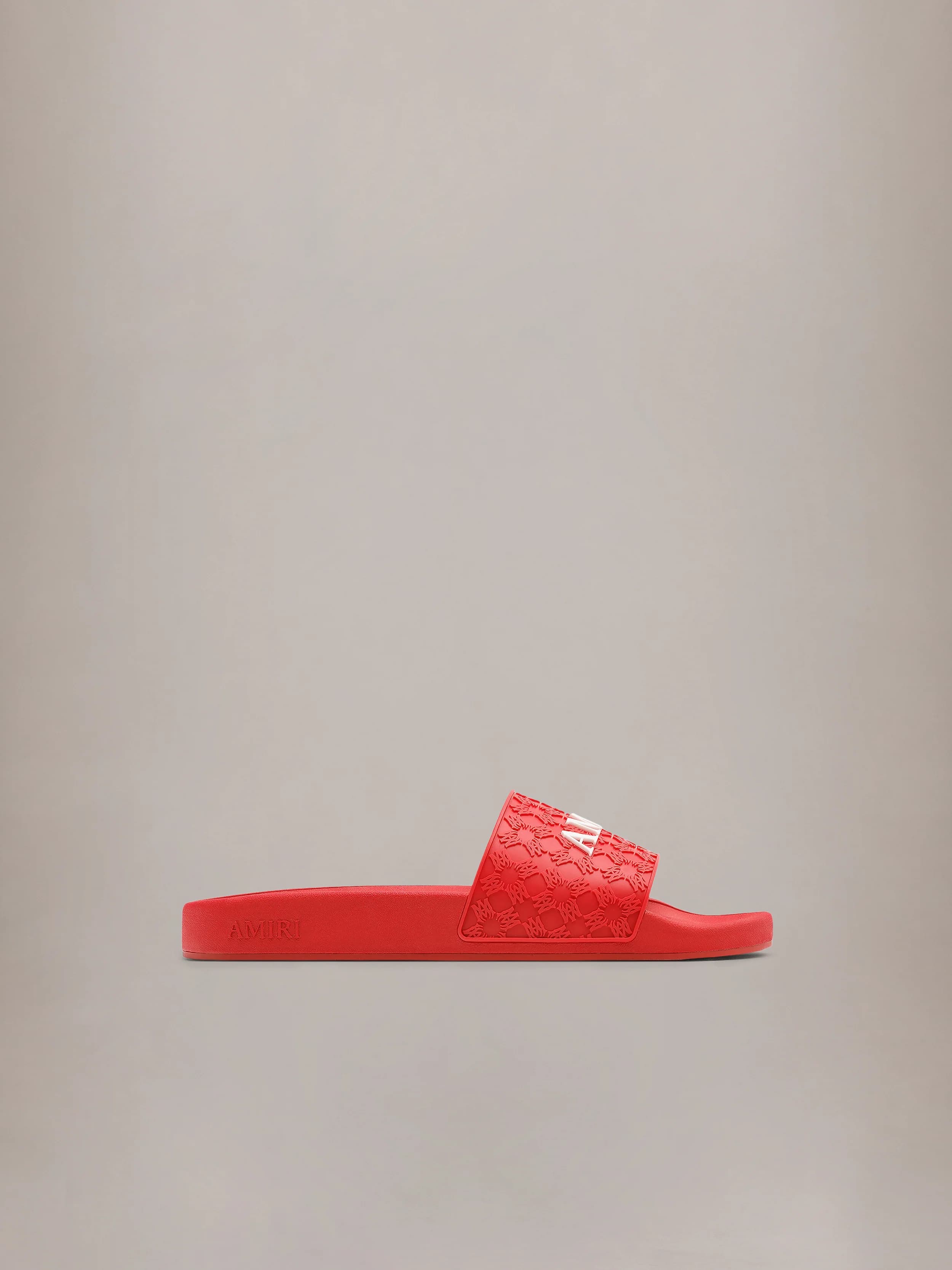 MA QUAD POOL SLIDE - True Red by Amiri