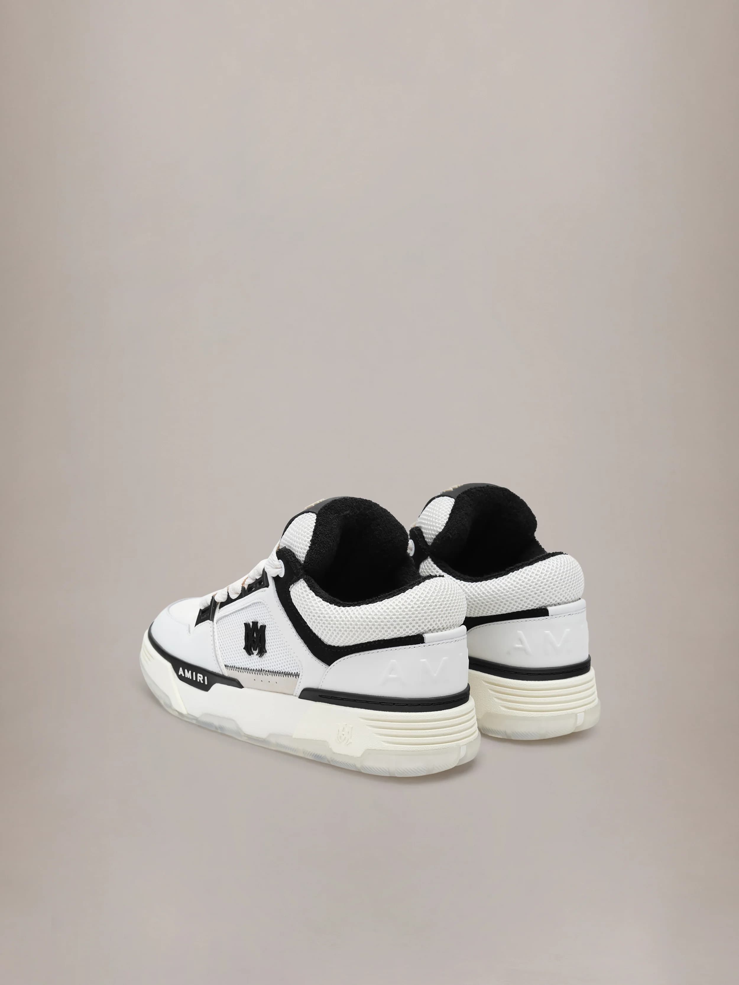 MA-1 - WHITE / BLACK-NAPPA by Amiri