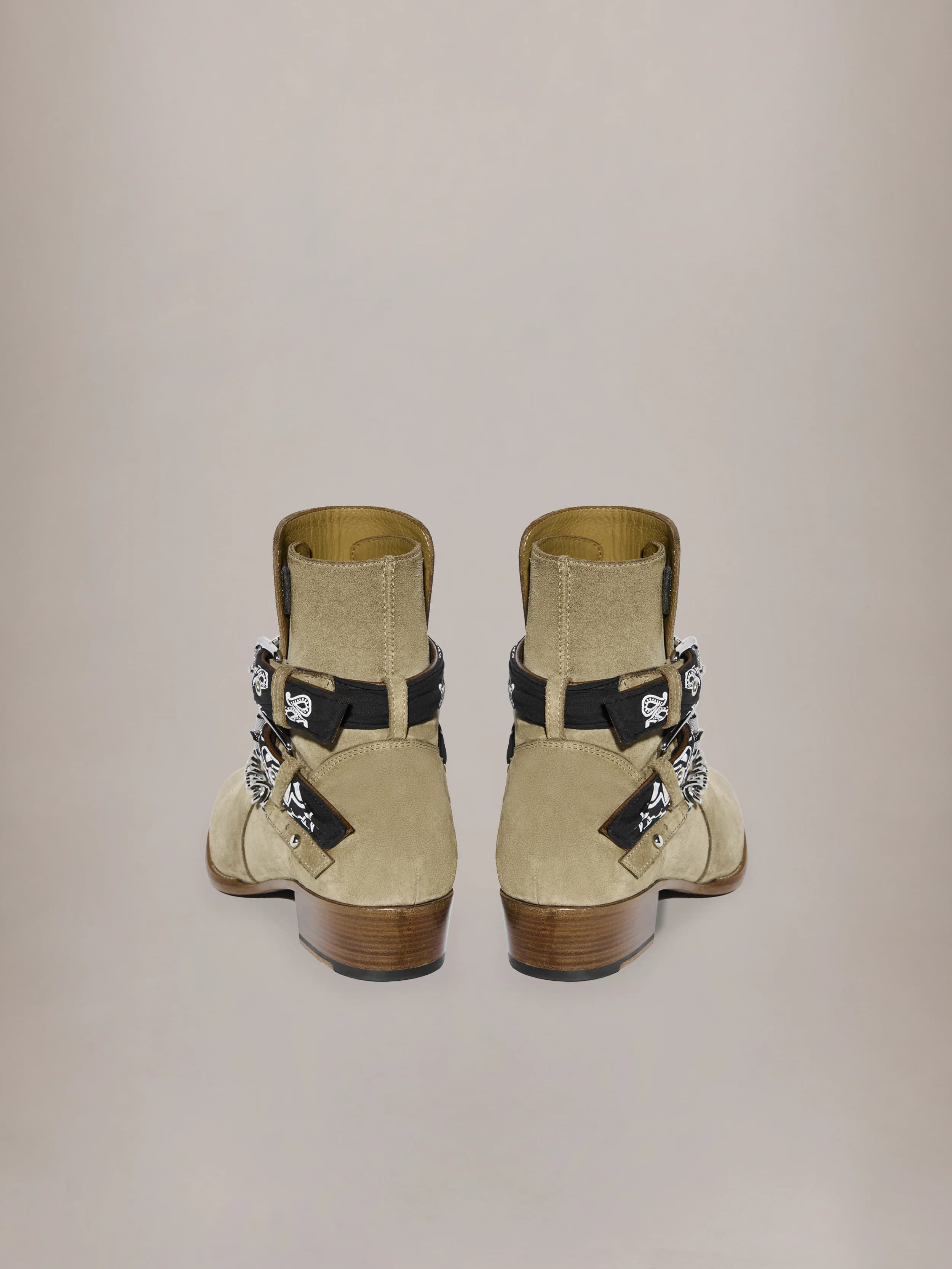 BANDANA BUCKLE BOOT - COGNAC 4