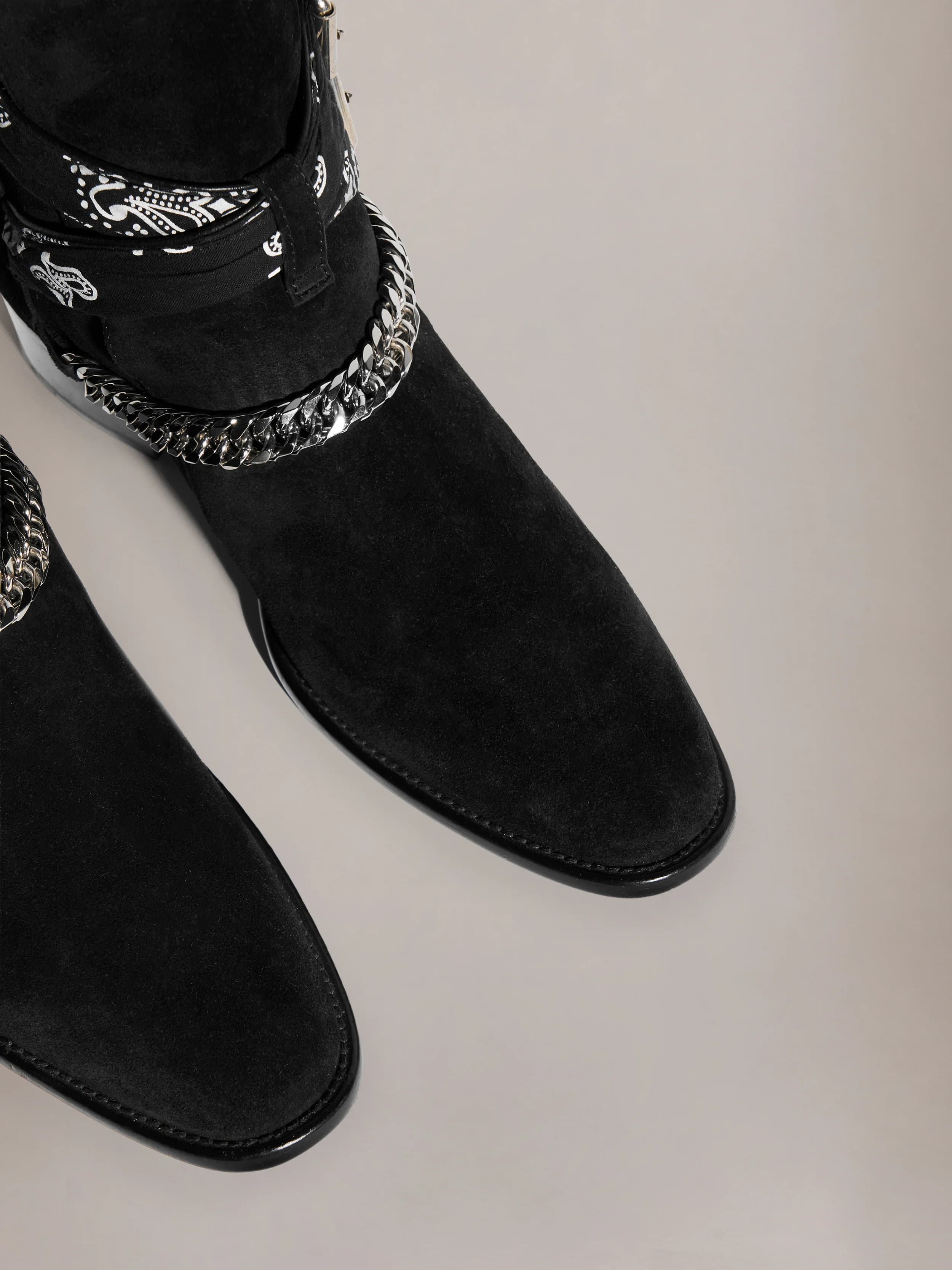BANDANA BUCKLE BOOT - BLACK by Amiri