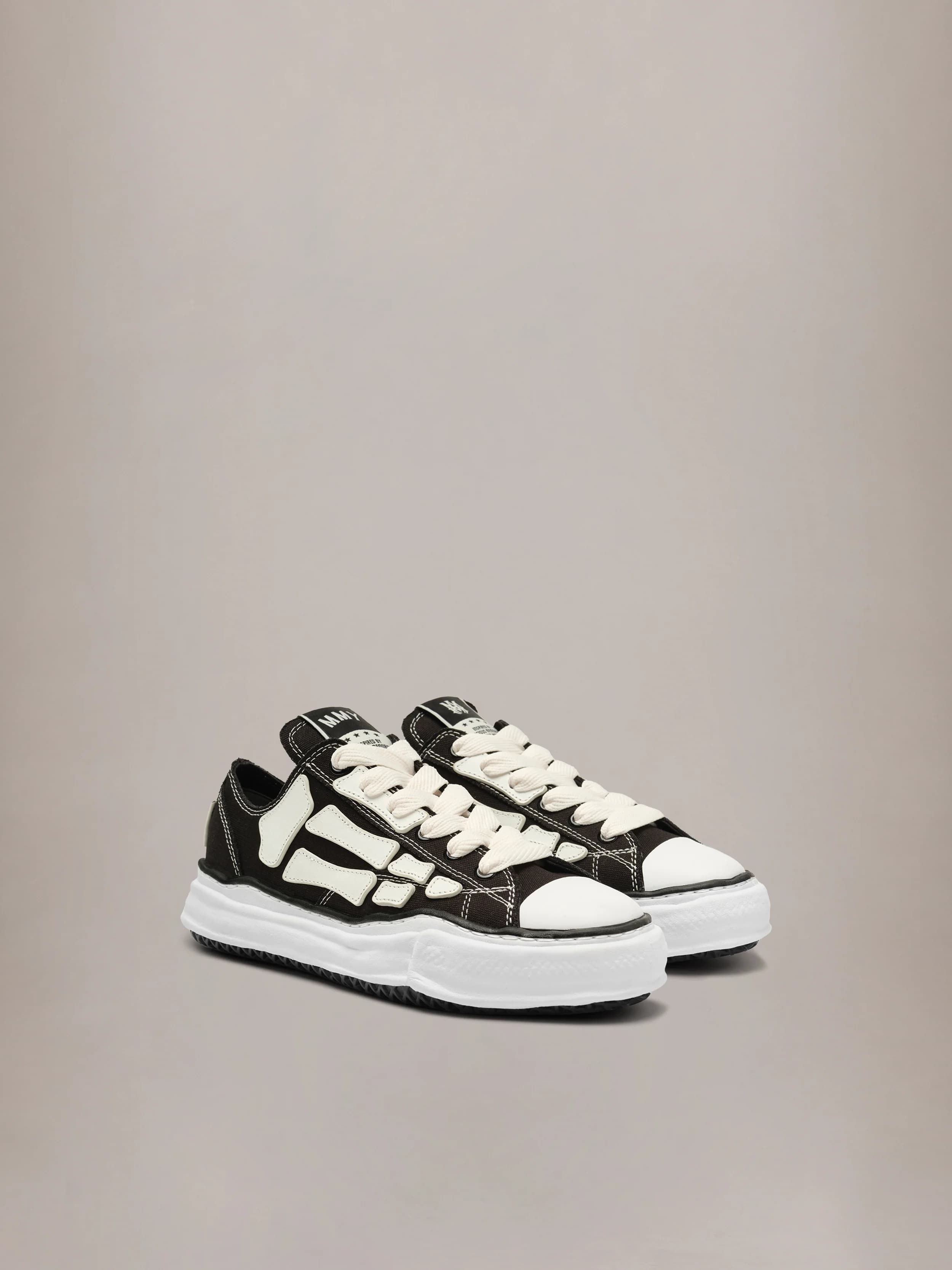 MMY BONES SNEAKER - BLACK by Amiri