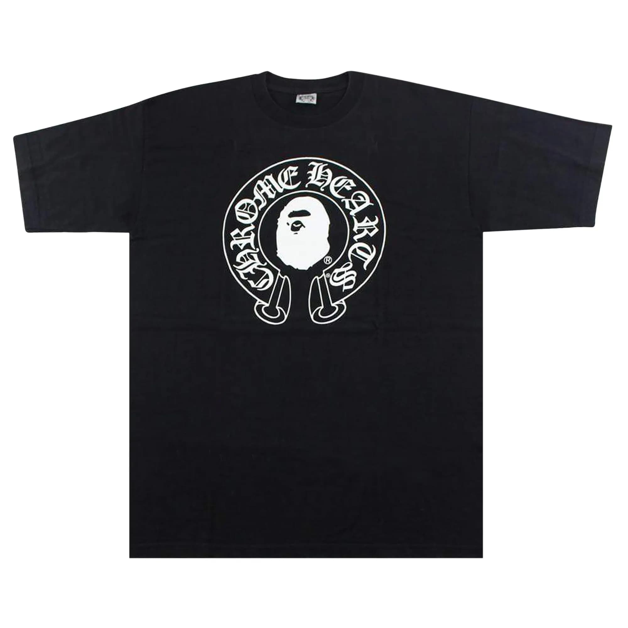 BAPE x Chrome Hearts T-shirt 'Black' by BAPE