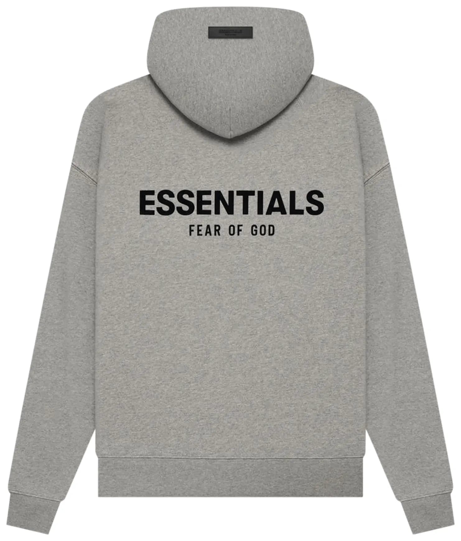 Fear of God Essentials Hoodie 'Dark Oatmeal' 2