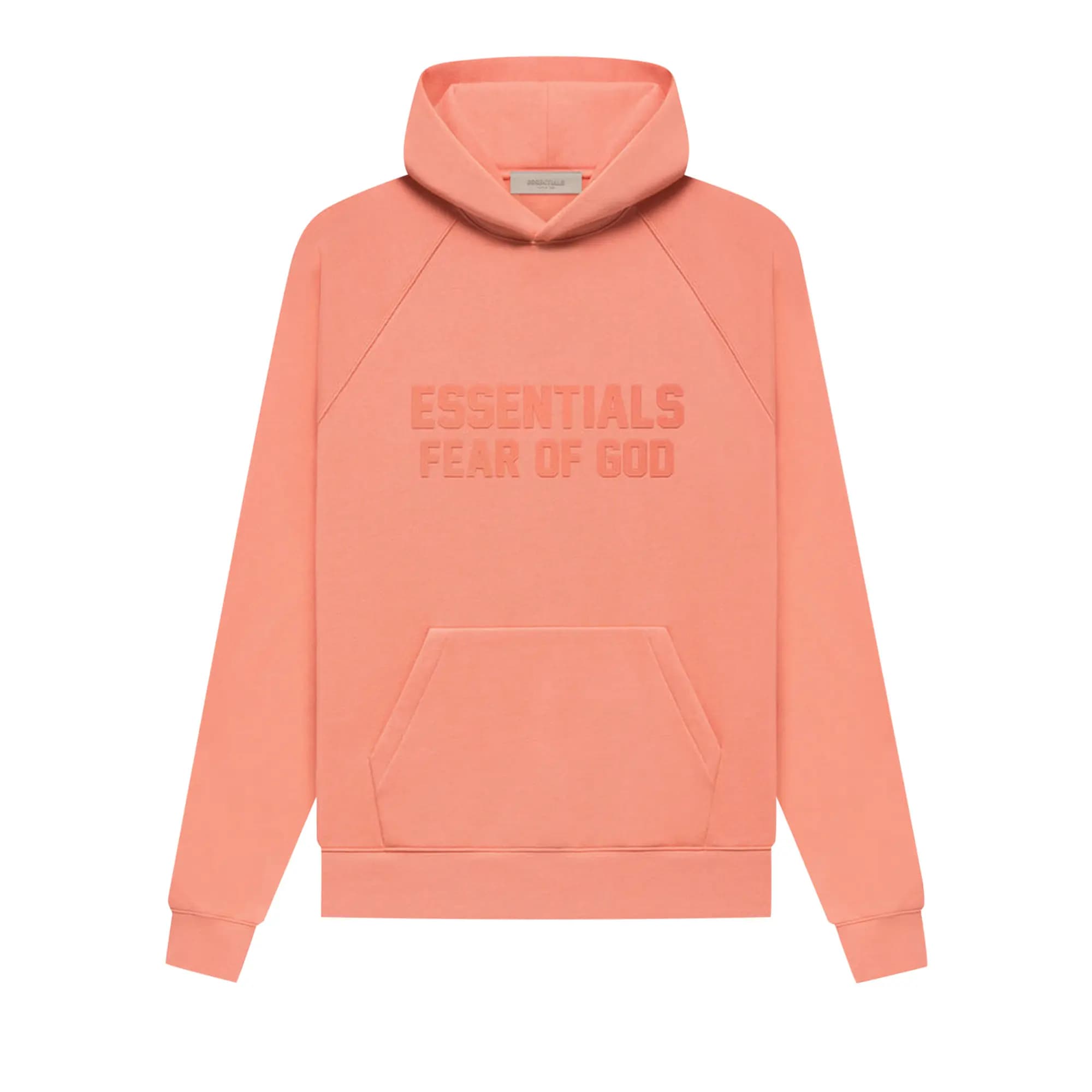 Fear of God Essentials Hoodie 'Coral' by Fear of God