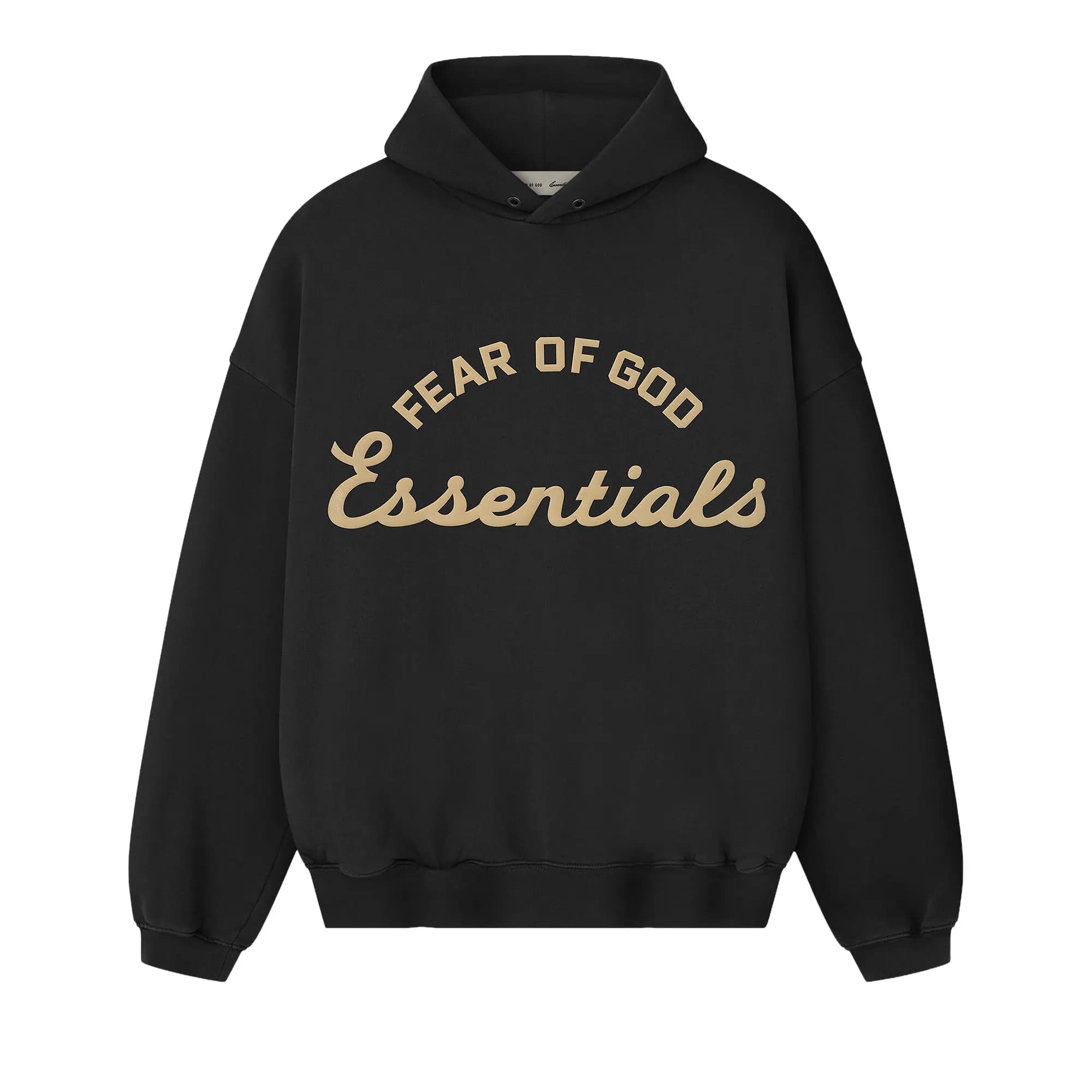 Fear of God Essentials 90's Hoodie 'Faded Black' by Fear Of God Essentials