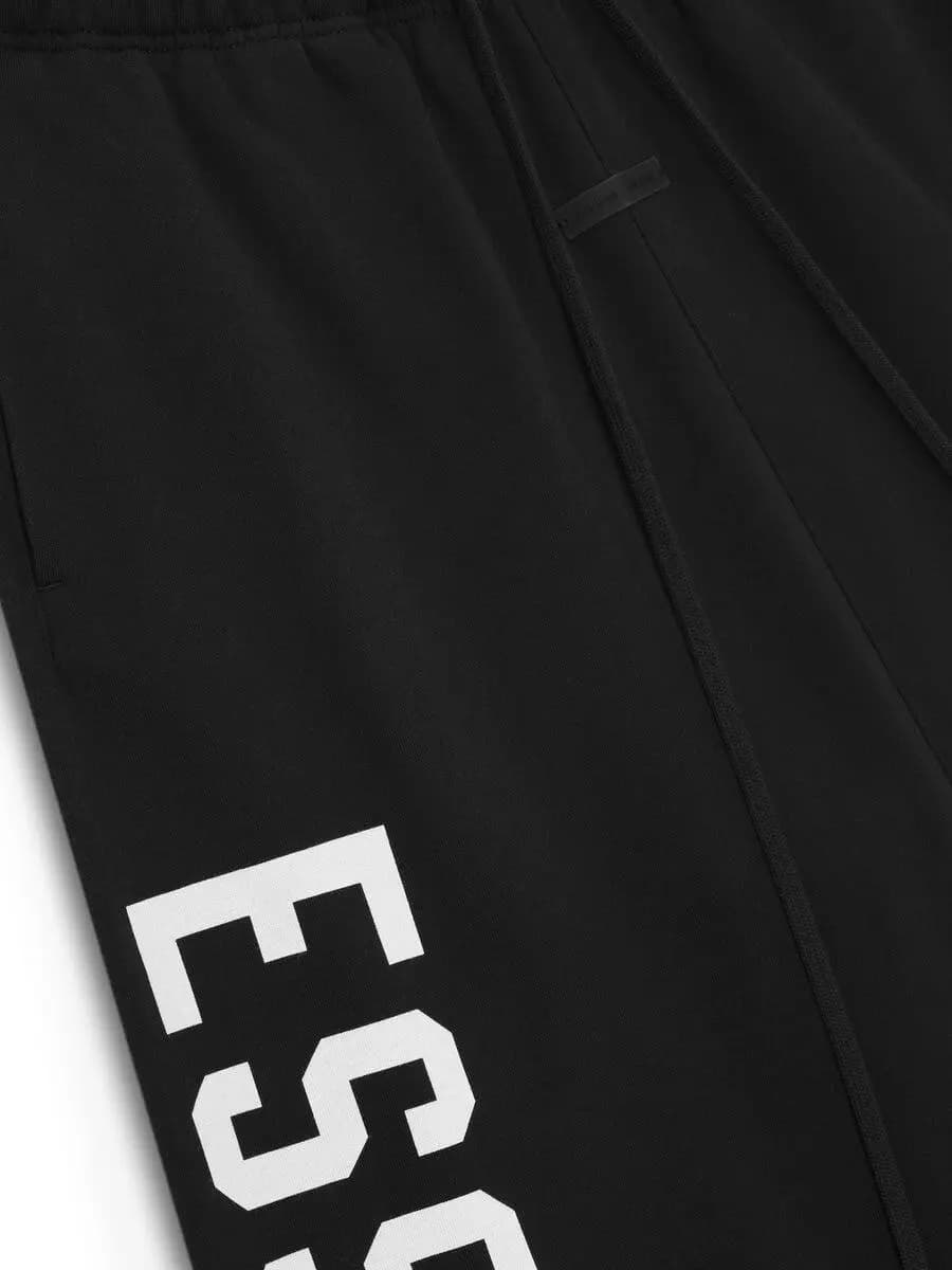 Fear of God Essentials Lounge Sweatpants 'Jet Black' 3
