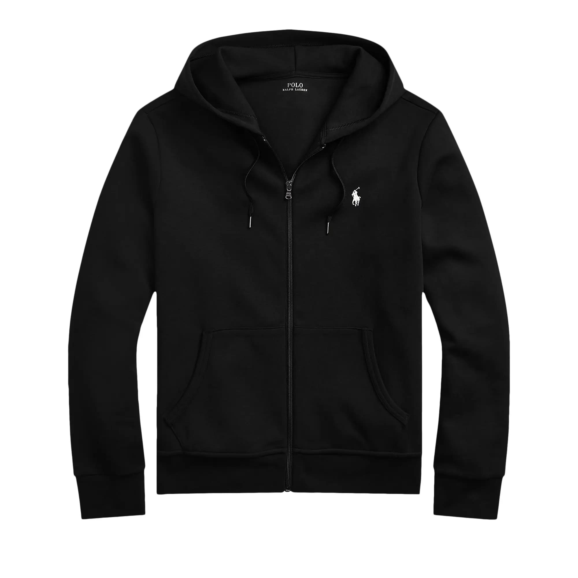 Polo Ralph Lauren Long-Sleeve Full Zip Hoodie 'Black' by Polo Ralph Lauren