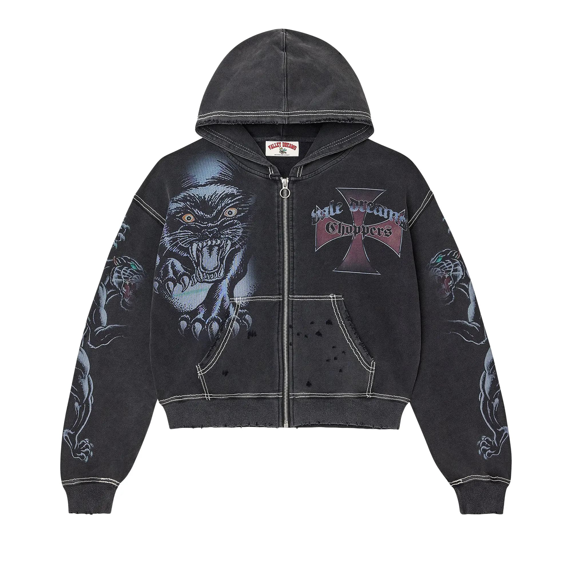 Vale Forever Hardy Boyz Zip Up 'Black' by Vale Forever