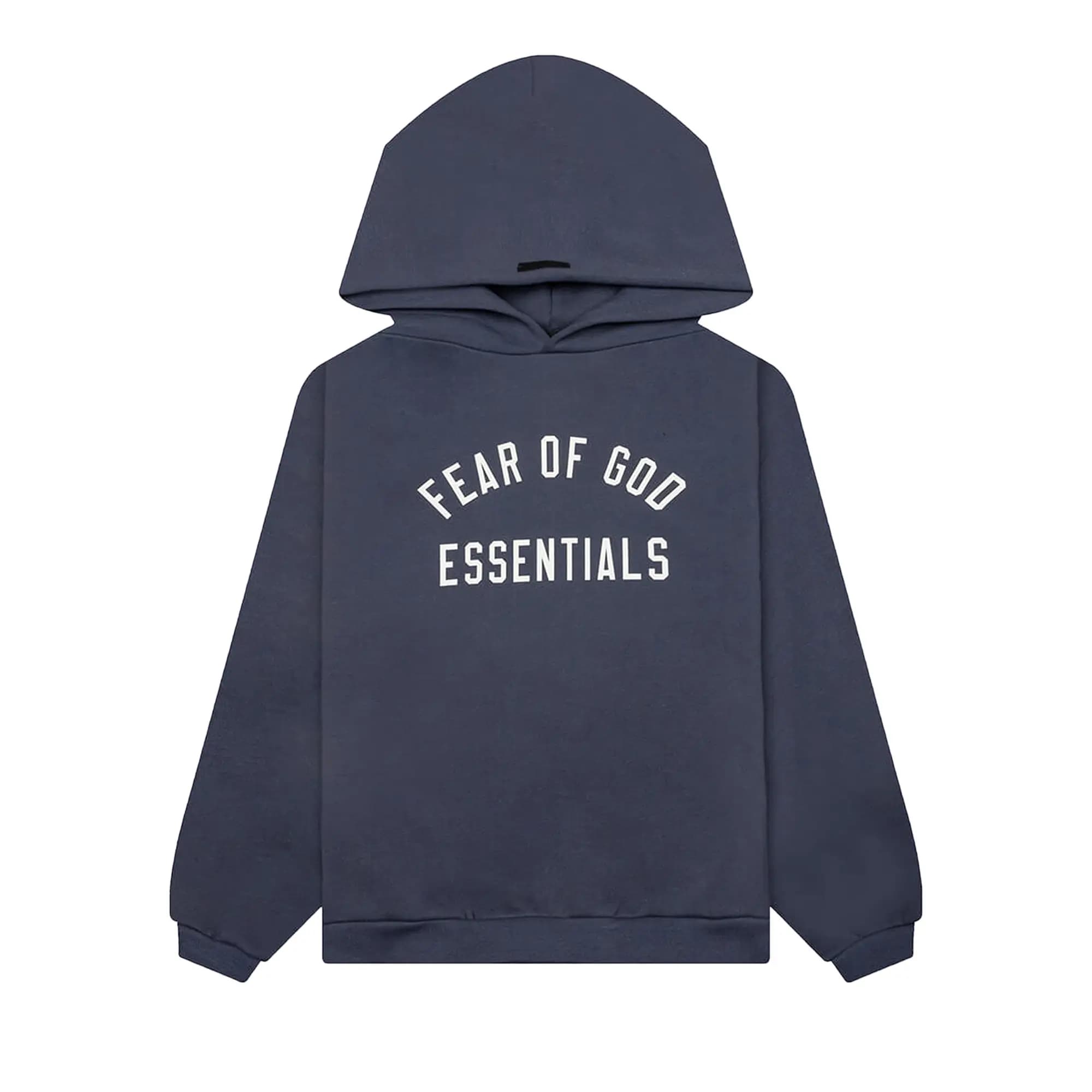 Fear of God Essentials Fleece Hoodie 'Marine' by Fear Of God Essentials