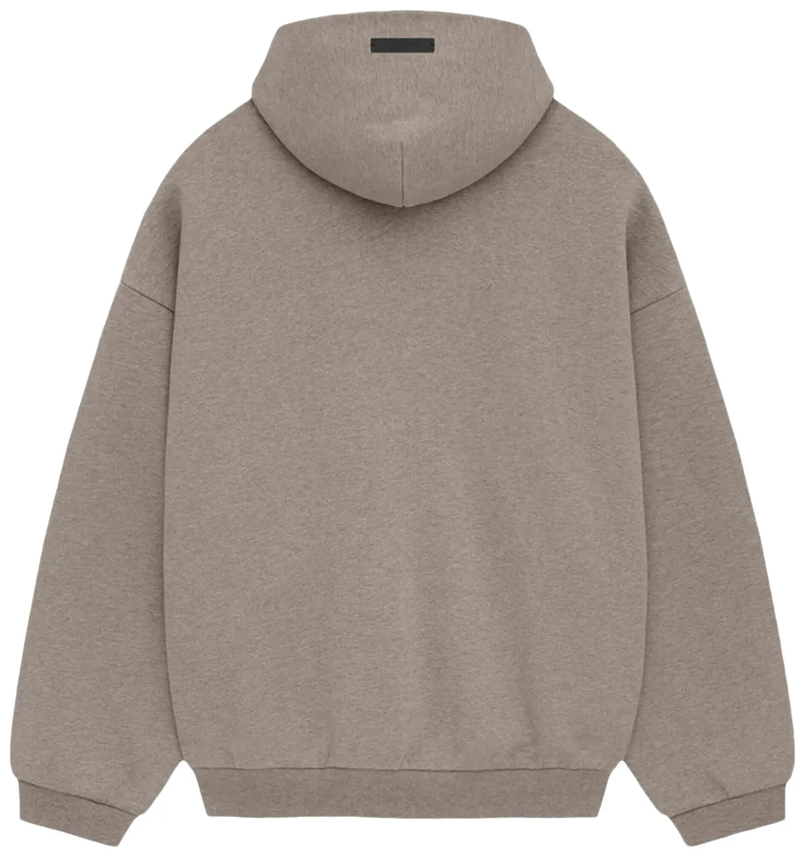 Fear of God Essentials Fleece Hoodie 'Heather Grey' 2