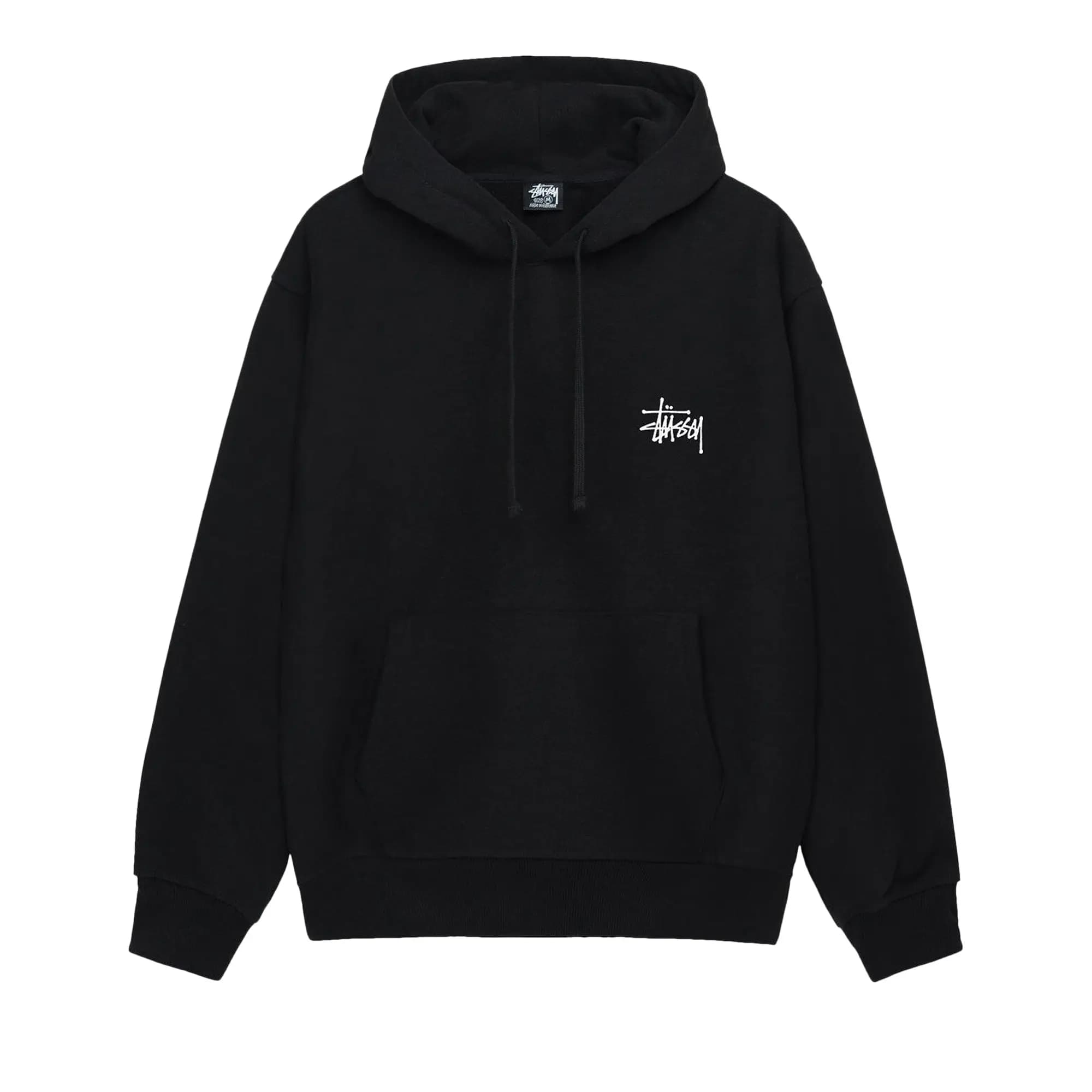 Stussy Basic Hoodie 'Black' by Stüssy