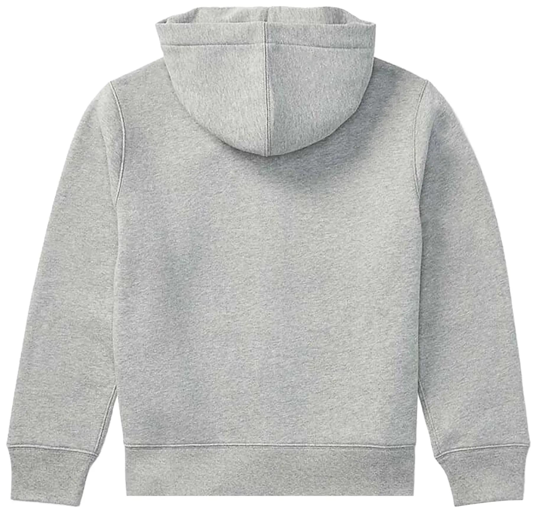 Polo Ralph Lauren Kids Fleece Full-Zip Hoodie 'Sport Heather' 2