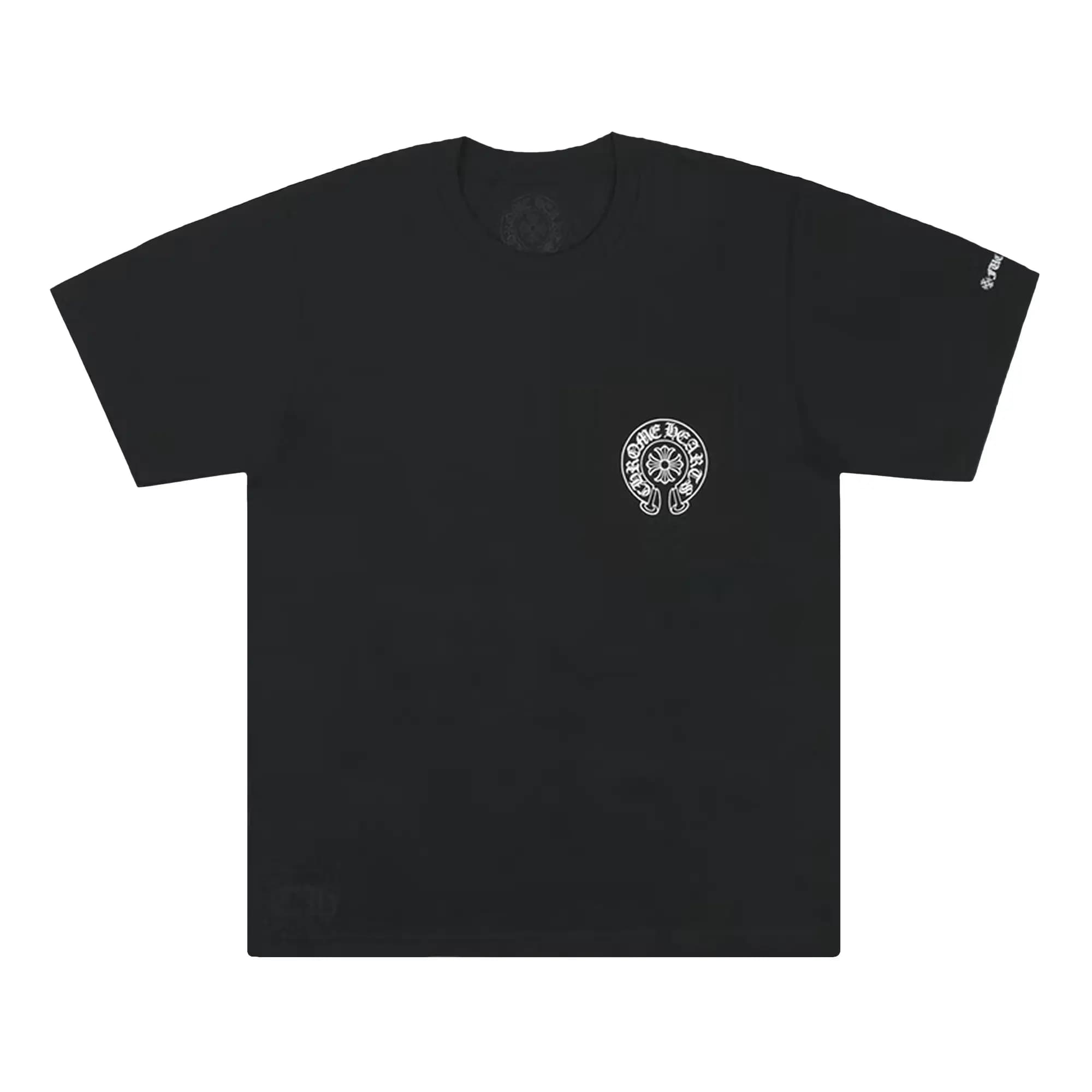 Chrome Hearts Horseshoe Logo Pocket T-Shirt 'Black' by Chrome Hearts