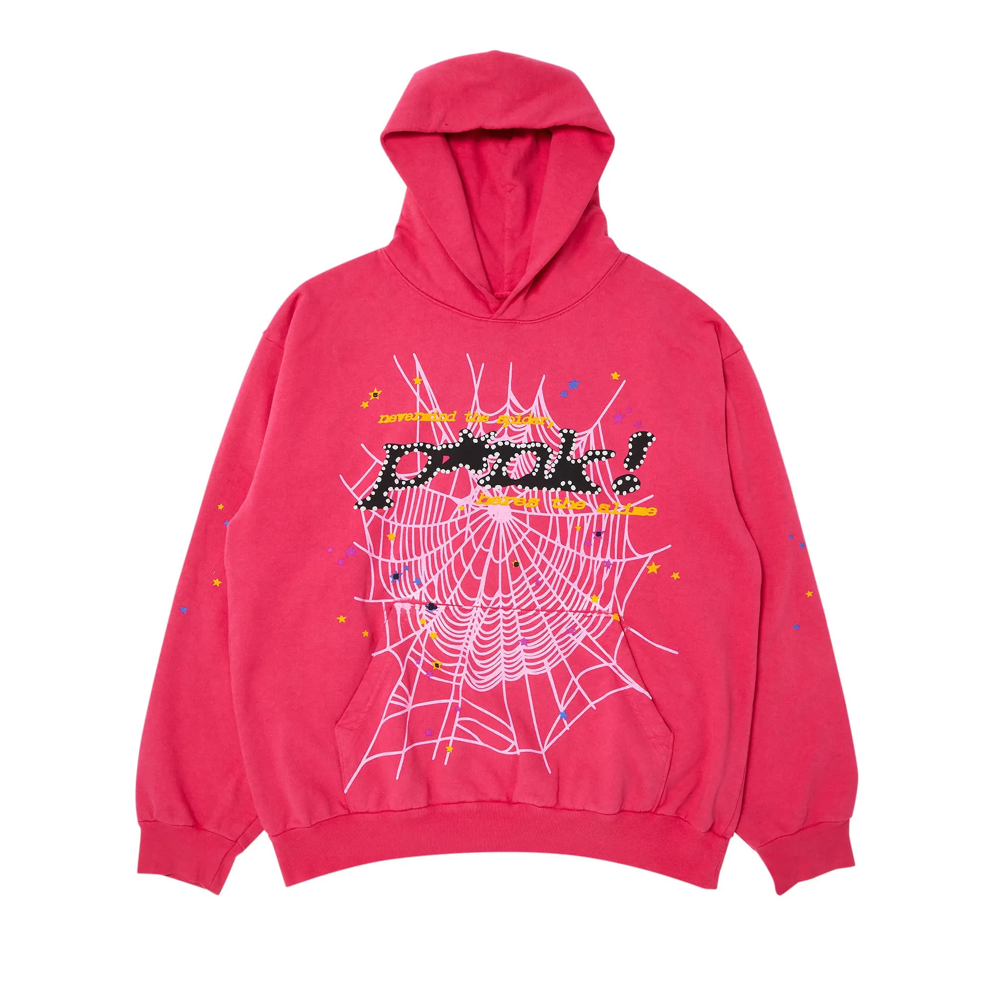 Sp5der P*nk Hoodie 'Pink' by SP5DER