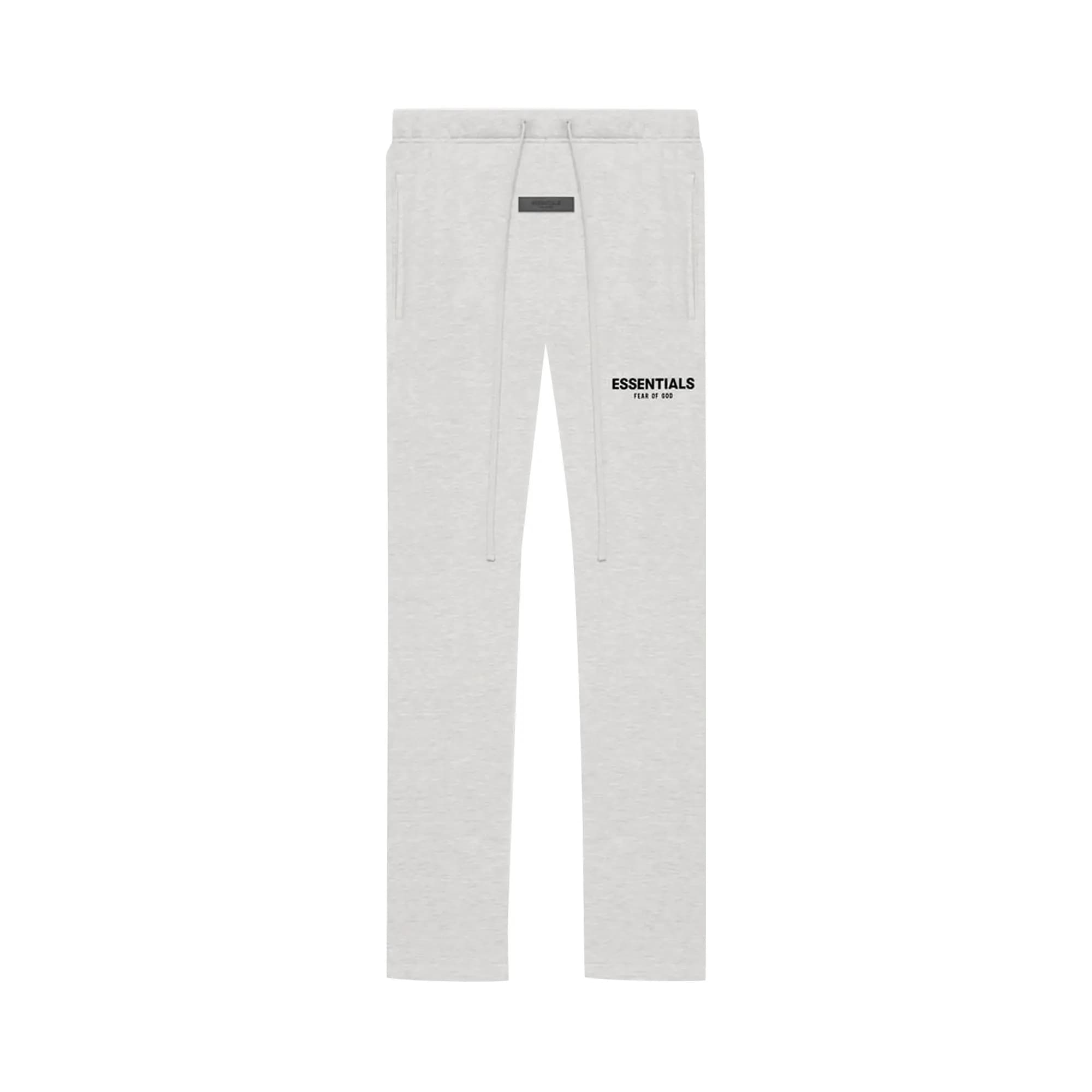 Fear of God Essentials Relaxed Sweatpants 'Light Oatmeal' by Fear Of God Essentials