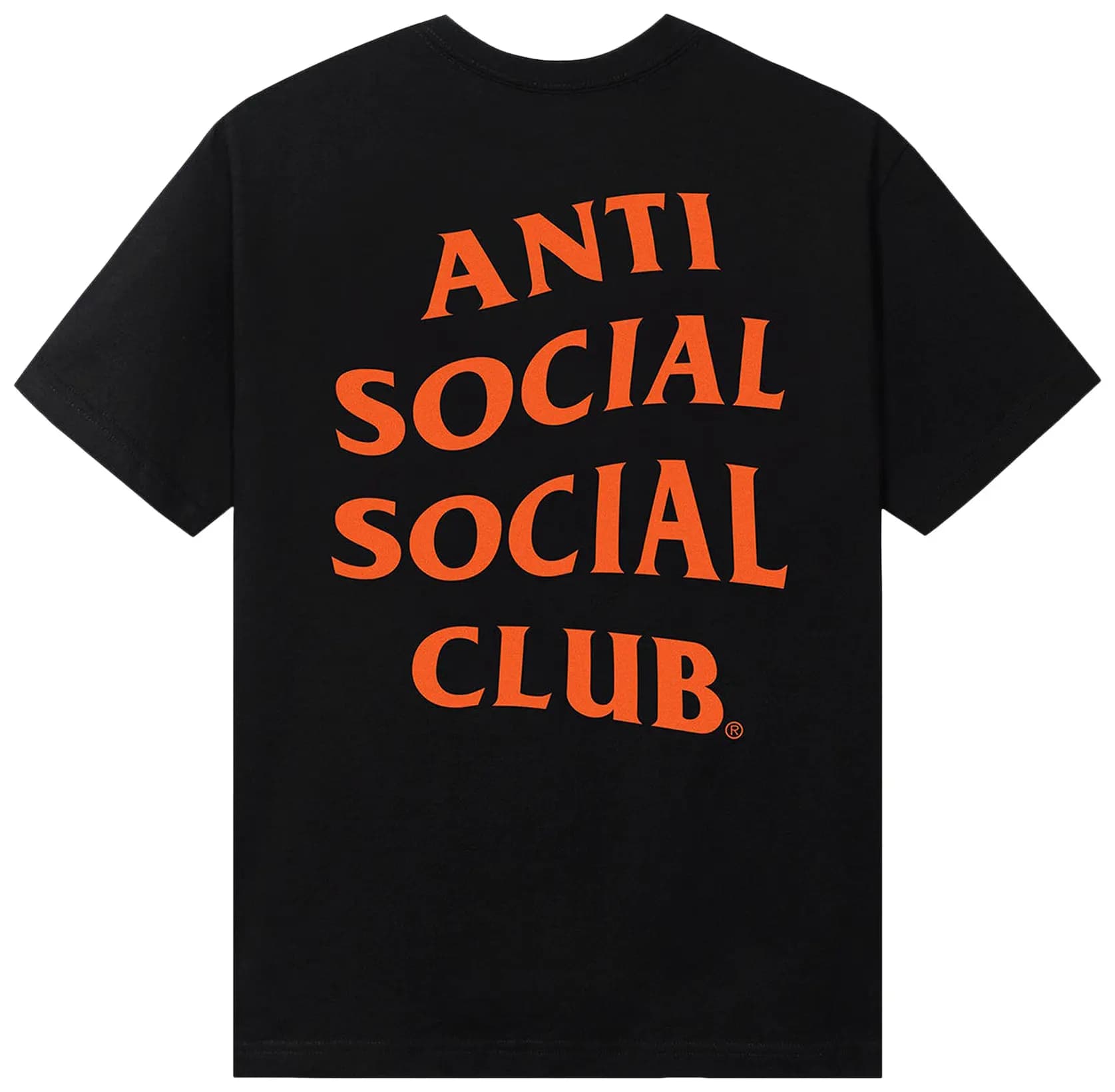 Anti Social Social Club Halloween Mind Games Tee 'Black/Orange' 2