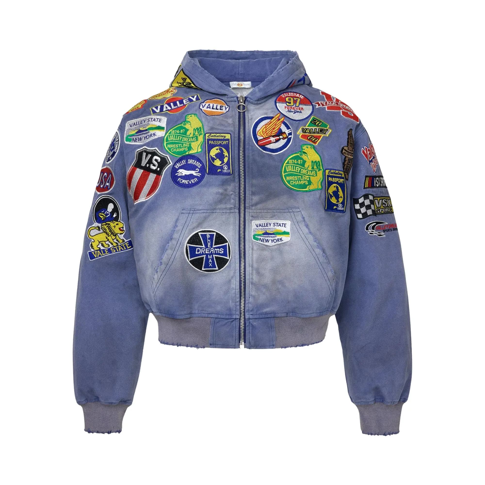Vale Forever Passport Denim Jacket 'Blue' by Vale Forever