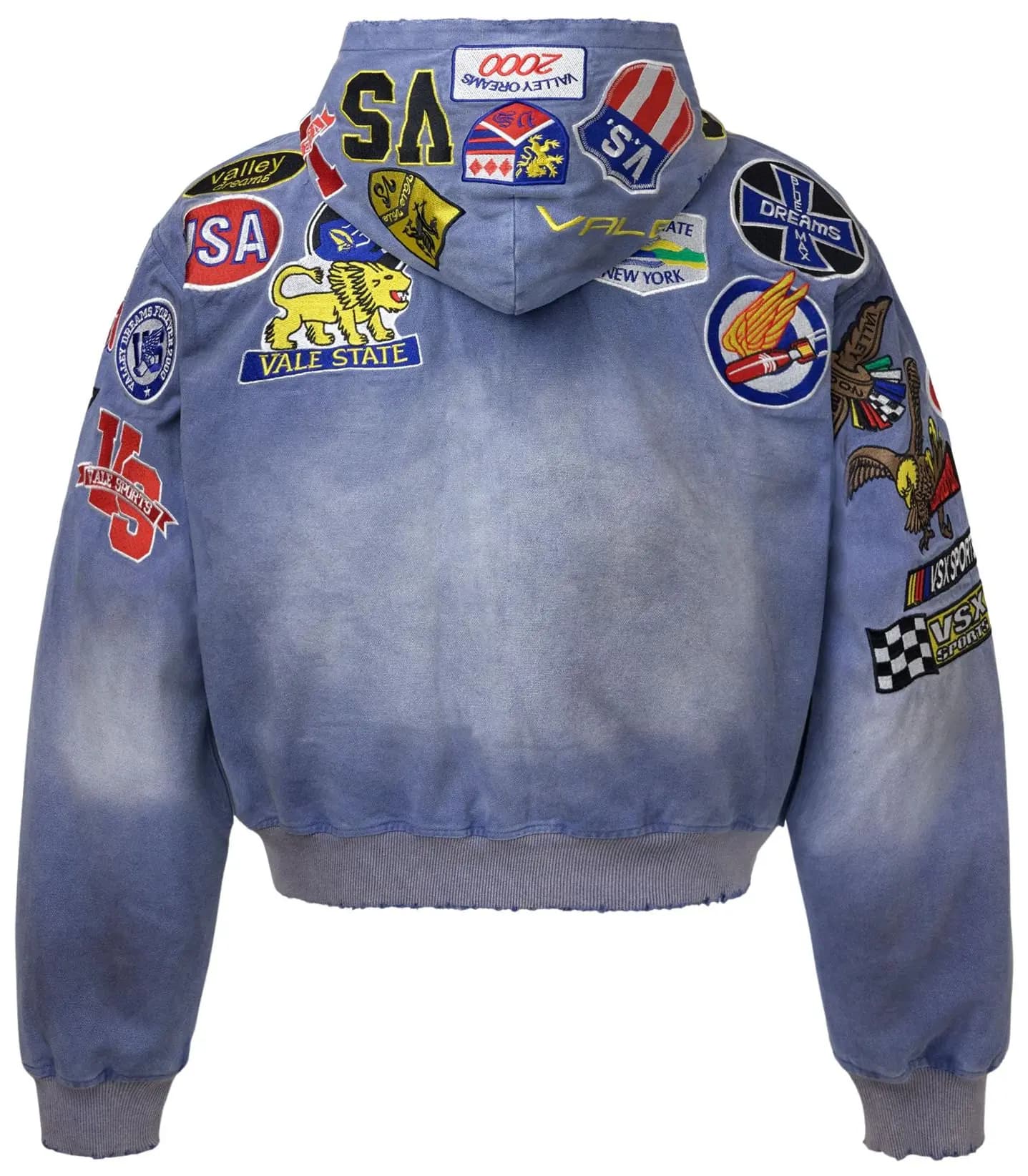 Vale Forever Passport Denim Jacket 'Blue' 2