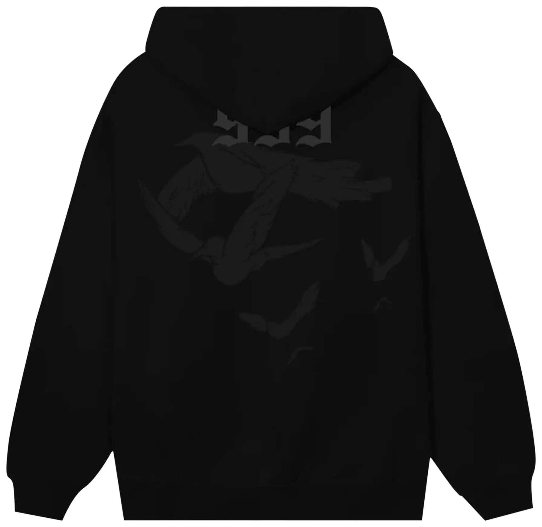 Revenge x Juice Wrld Dove 999 Hoodie 'Black' 2