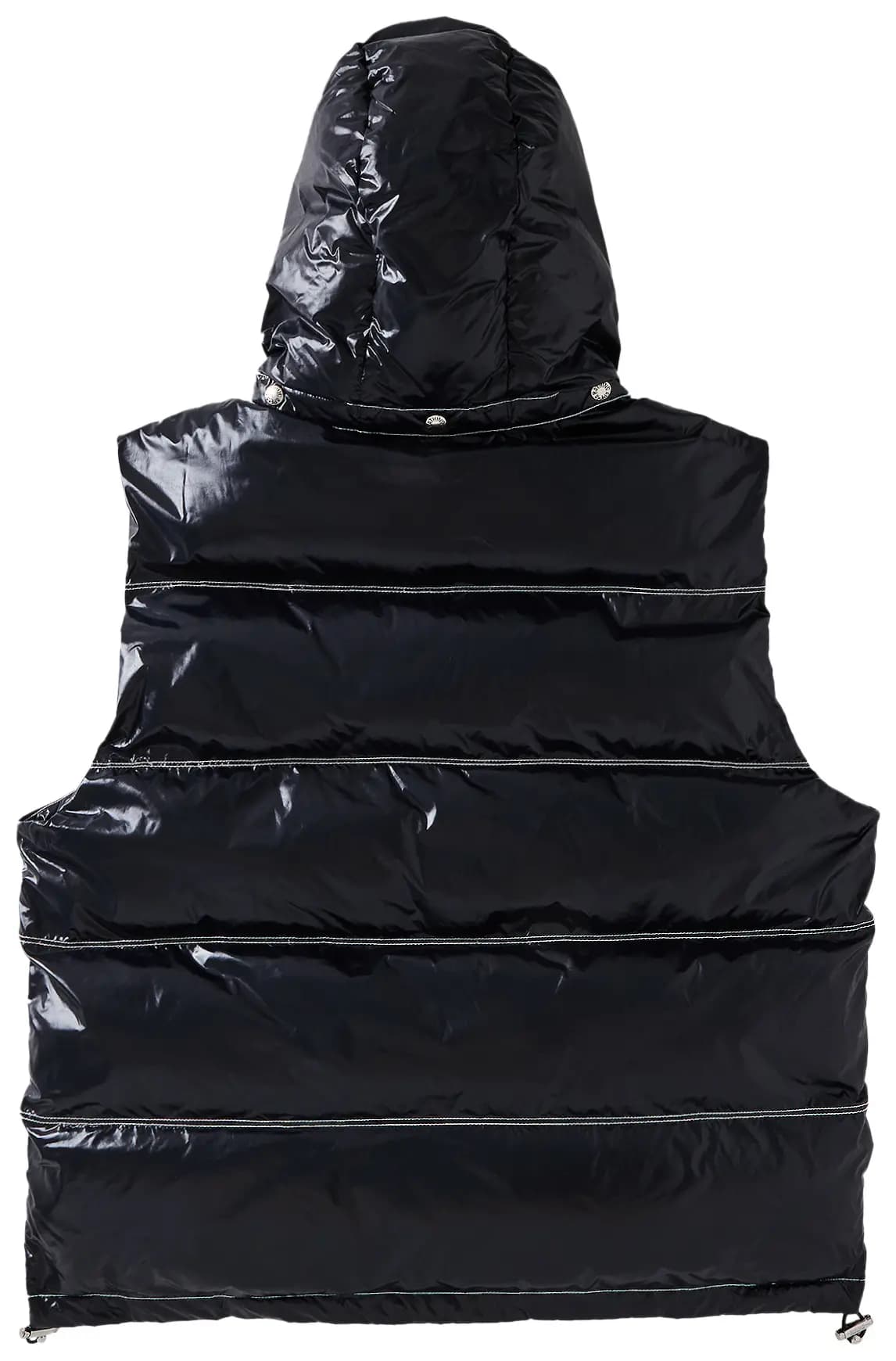 GOAT Exclusive BAPE Nylonetal Badge Relaxed Fit Padded Vest 2