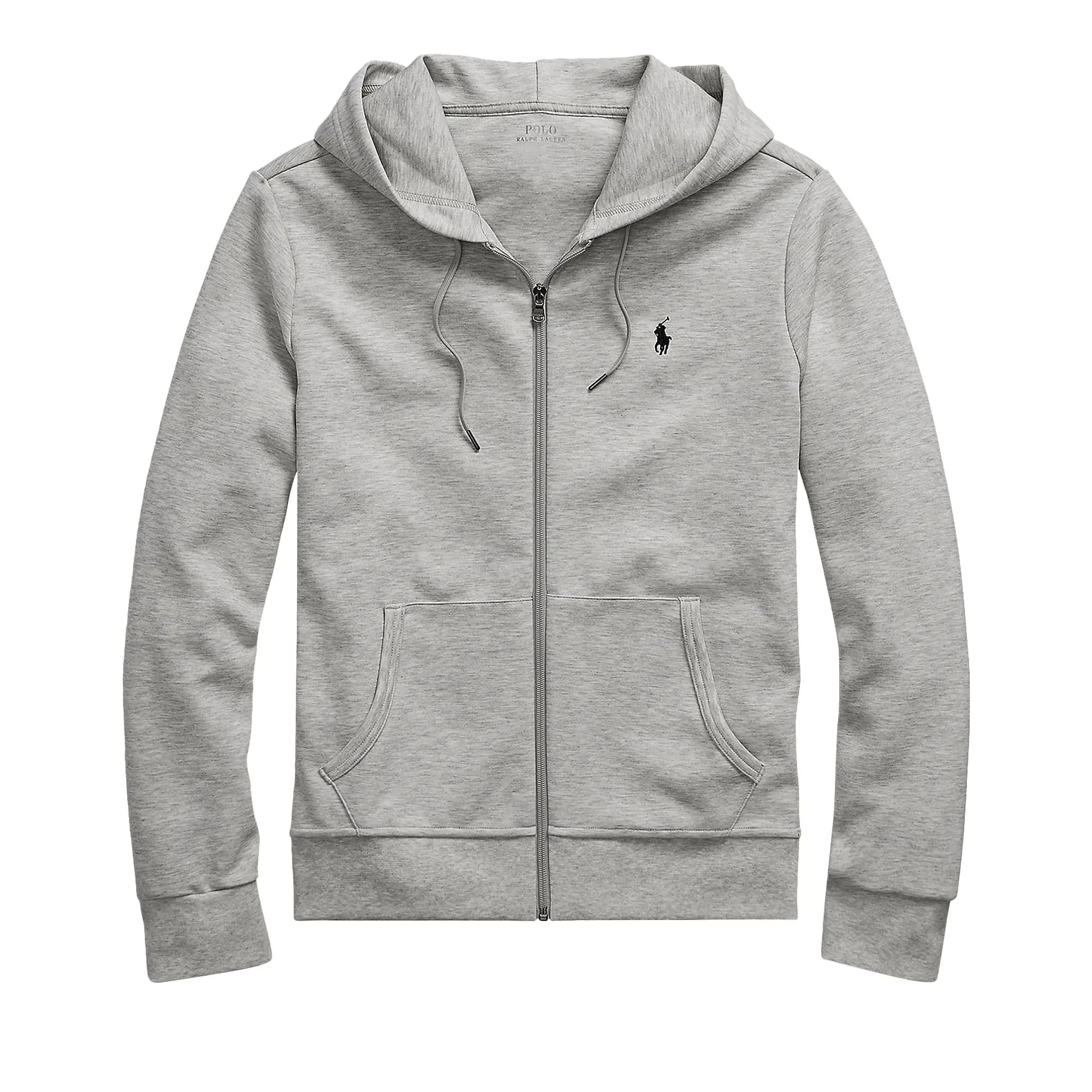 Polo Ralph Lauren Long-Sleeve Full Zip Hoodie 'Light Sport Heather' by Polo Ralph Lauren