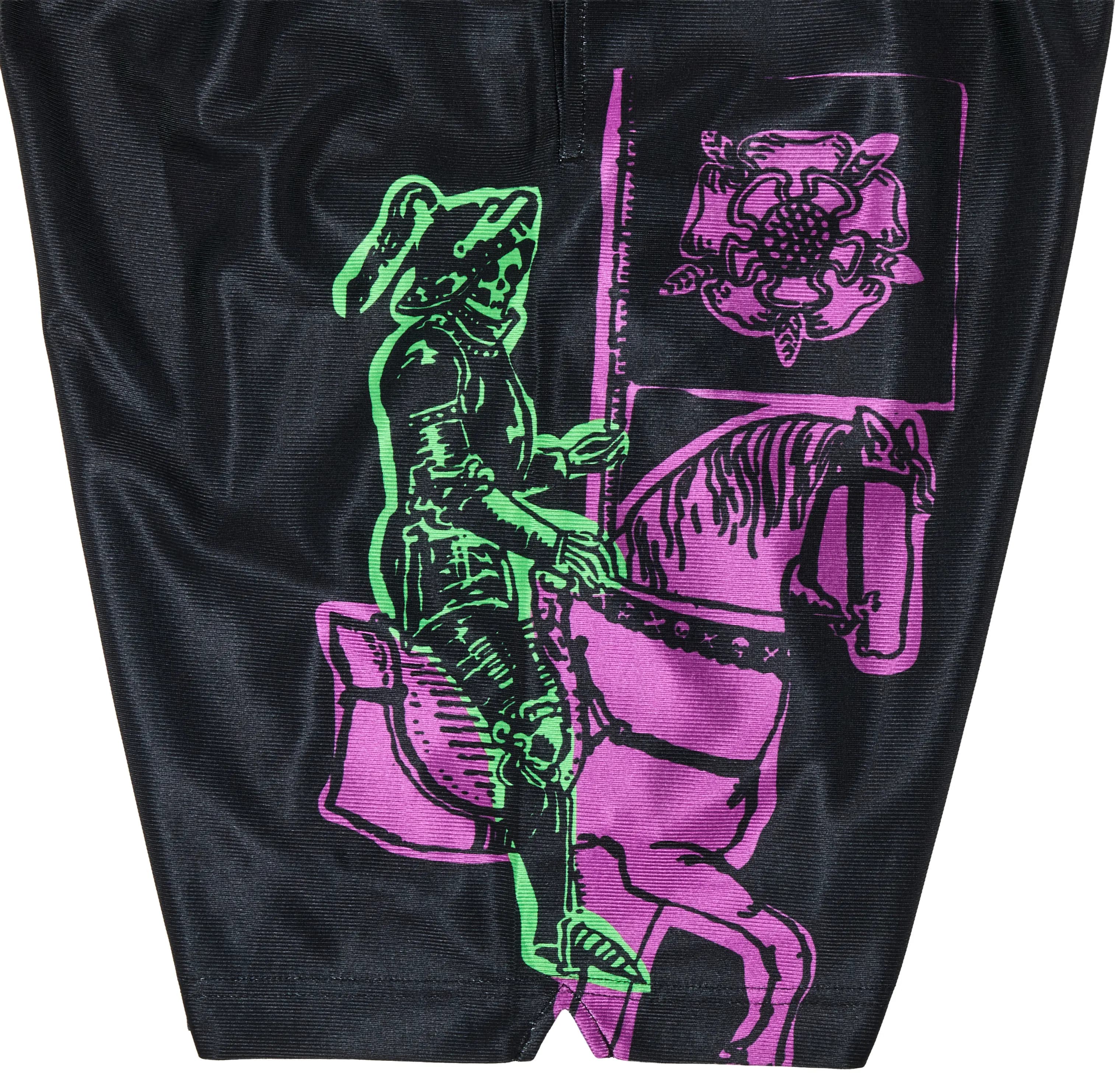 GOAT Death Tarot Shorts Black 4