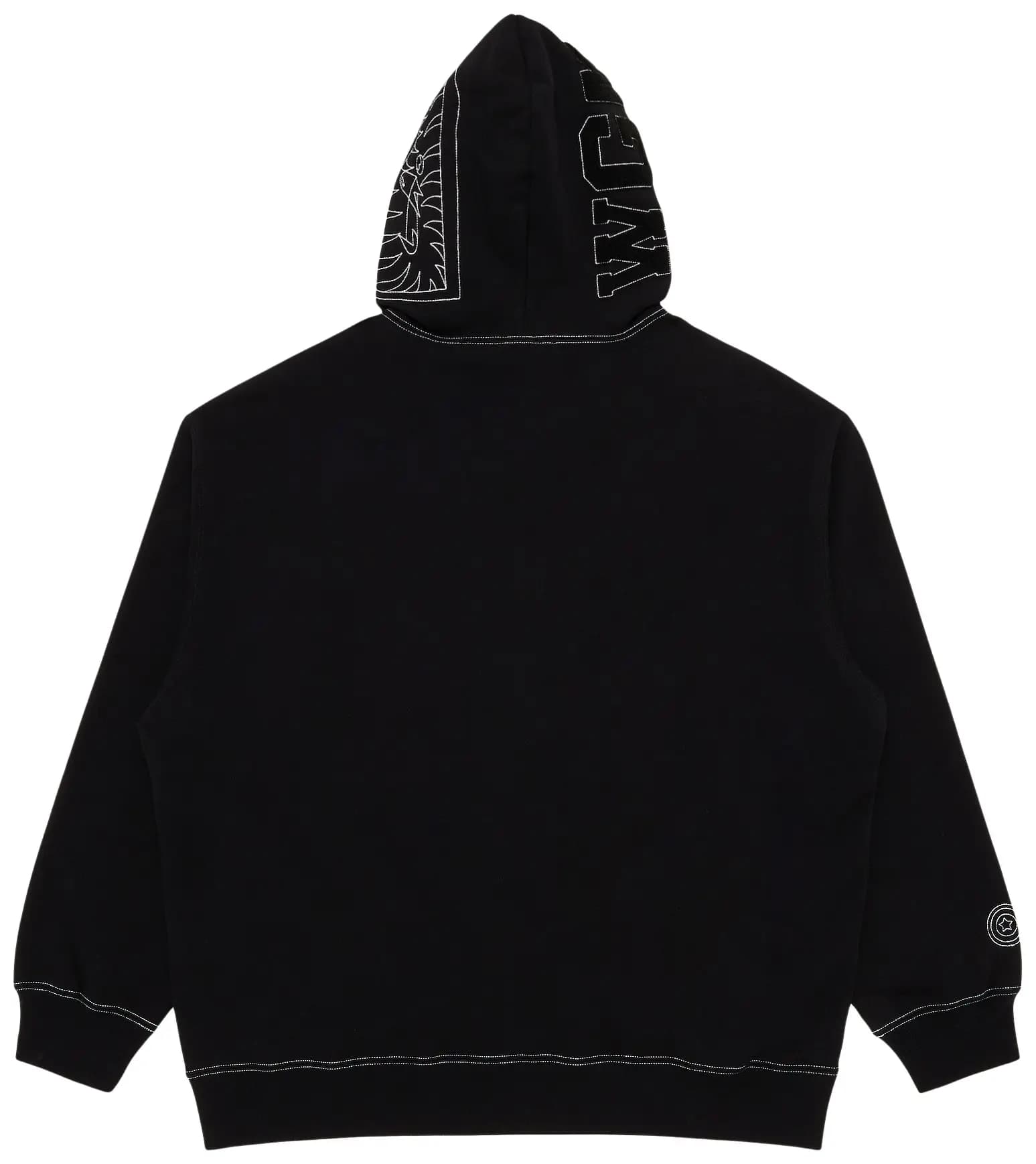 GOAT Exclusive BAPE Contrast Stitching Relaxed Fit Full-Zip Shark Hoodie 2